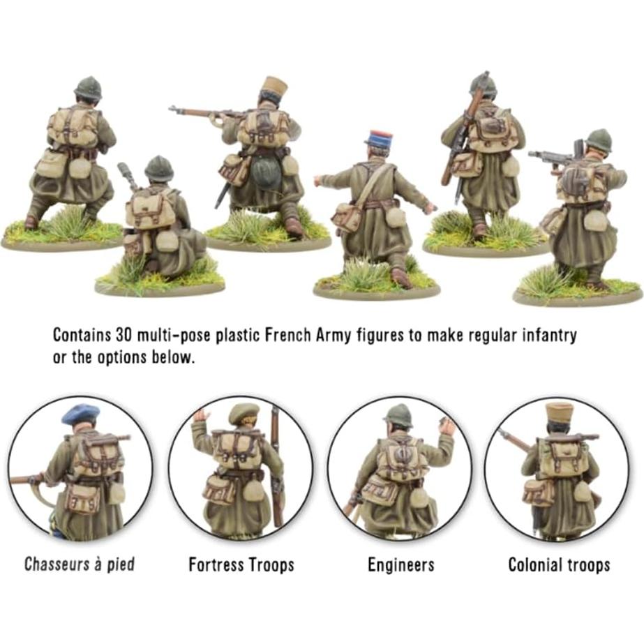 Warlord Games Bolt Action Infantería Ejército Francés 28mm