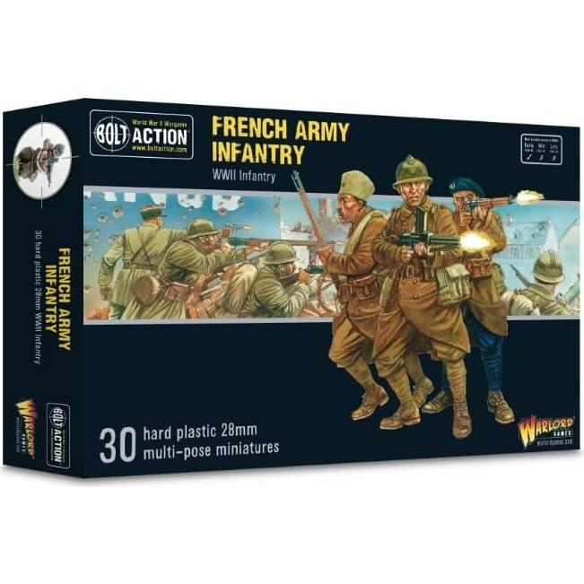Warlord Games Bolt Action Infantería Ejército Francés 28mm