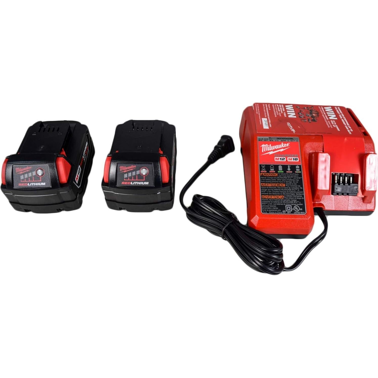 Milwaukee 2854-22 M18 FUEL GEN-3 18V Li-Ion 3/8 in. Compact Impact Wrench Kit