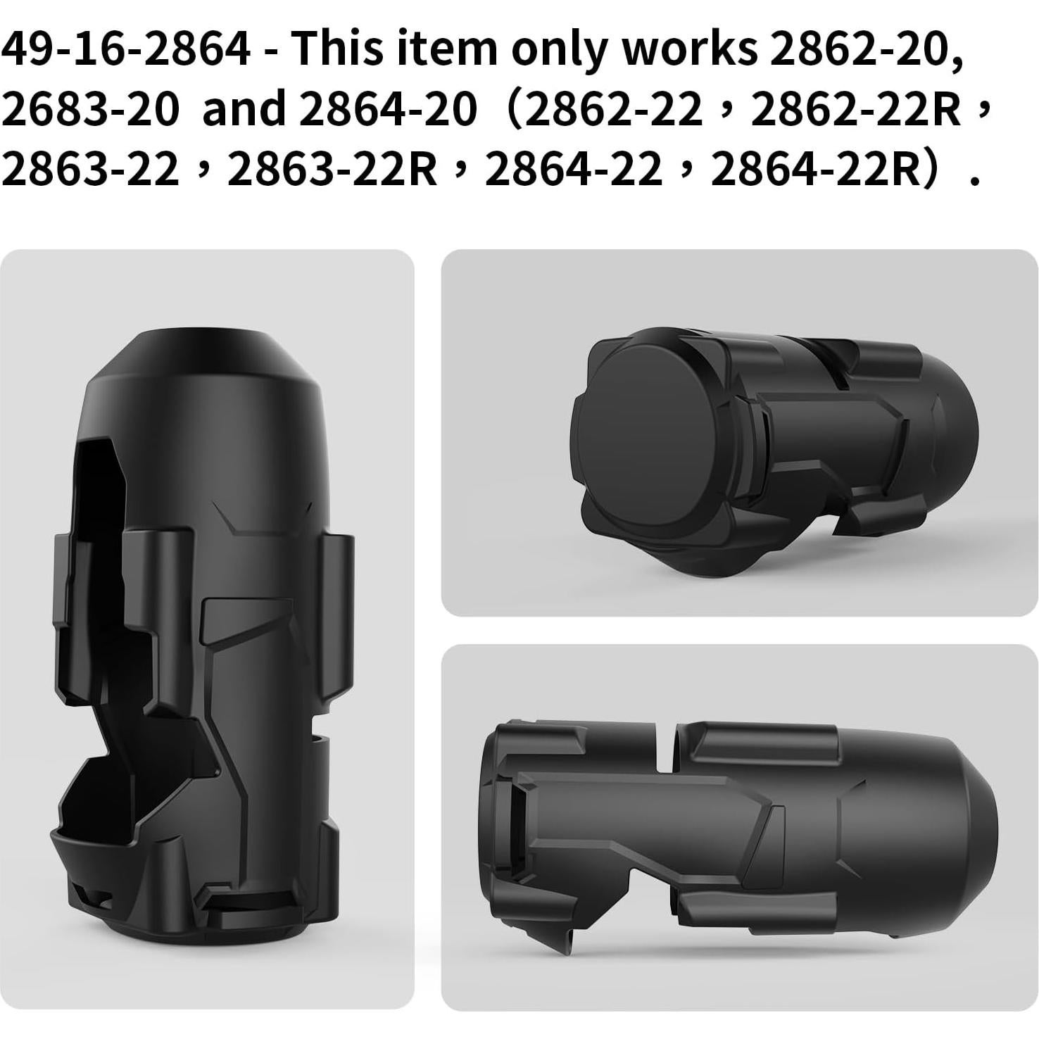 Botín Protector de Goma ISDOHS para Llave de Impacto M18