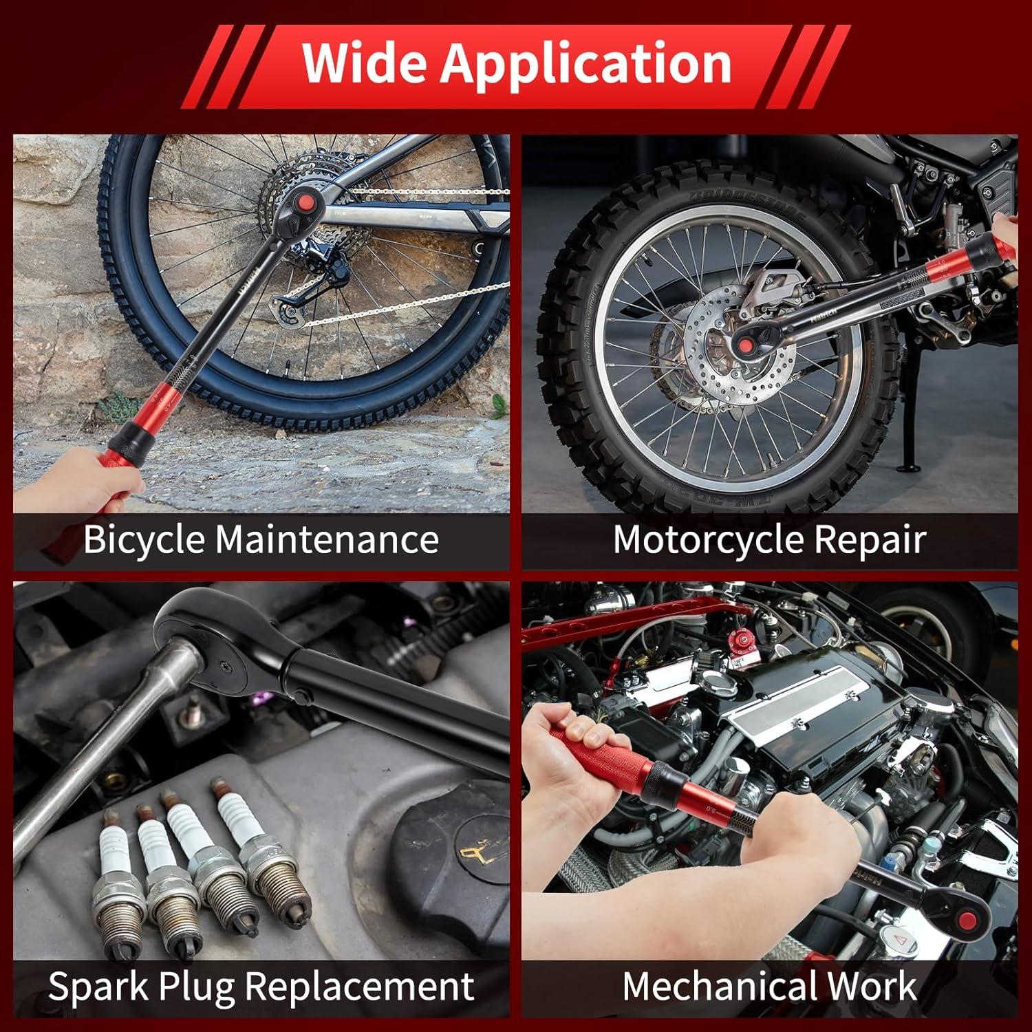 Llave de Torque Hairich 1/2" Doble Dirección 10-230Nm