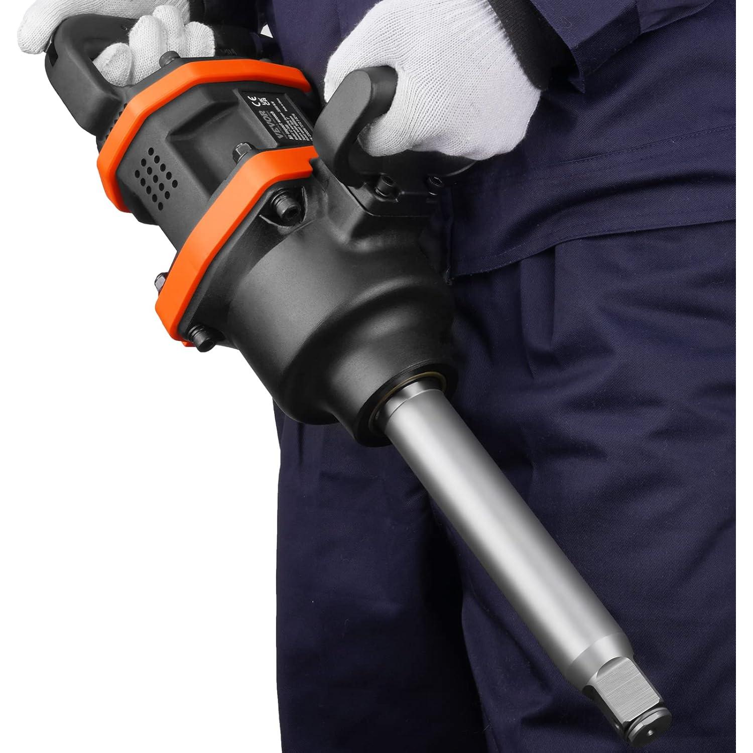 Llave de Impacto Neumática VEVOR 1 Pulgada 3160 Nm con Estuche