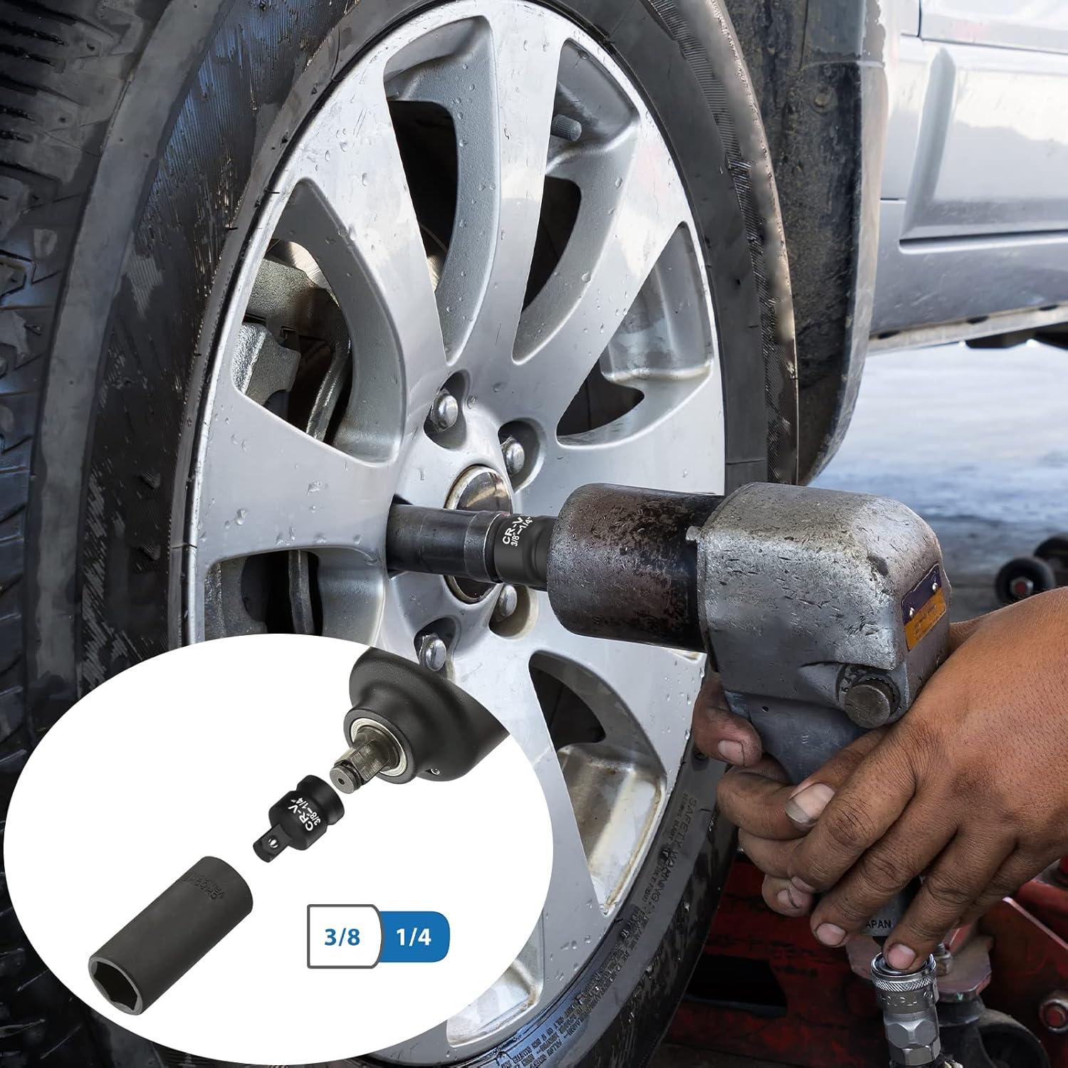 Juego de adaptadores 8 piezas WYBENZ 1/4" a 3/4"