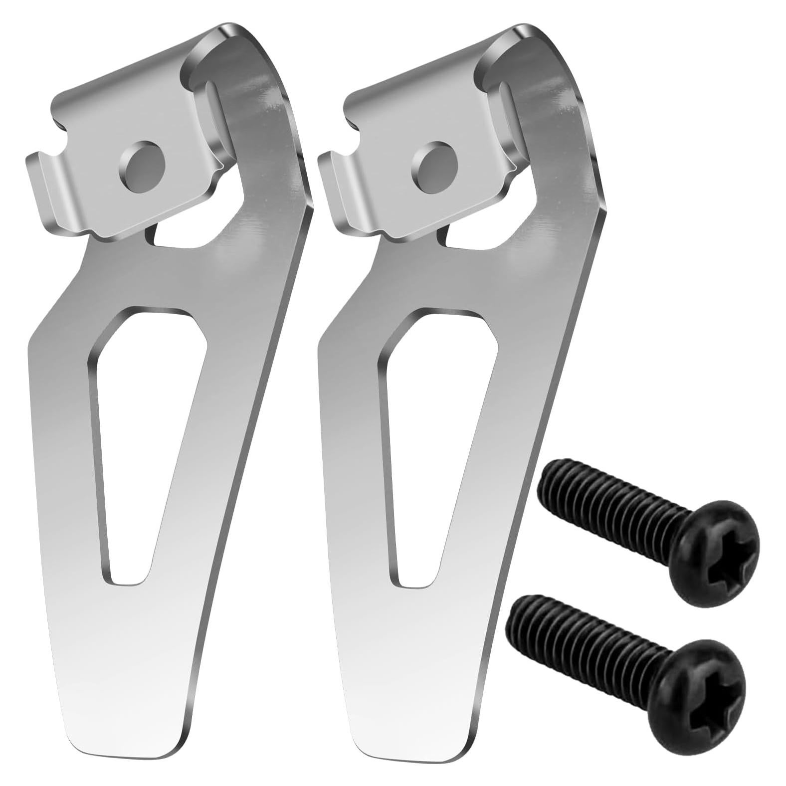 Kit de Clips de Cinturón Milwaukee M12 - 2 Paquetes de Acero