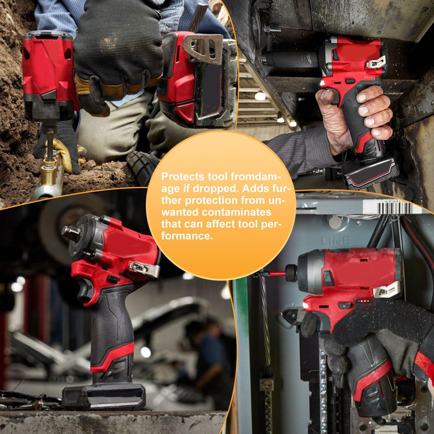 Bota Protectora Deawater para Llave de Impacto M12 3/8 y 1/2