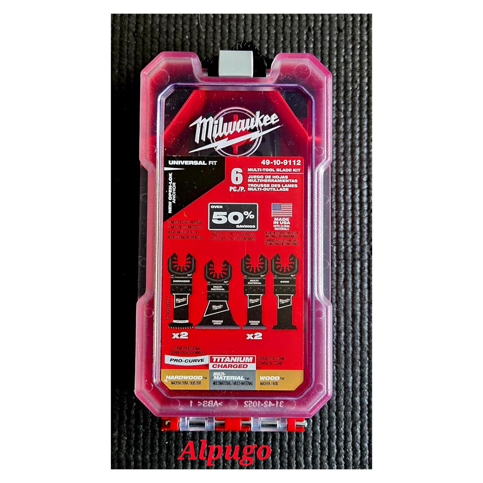 Kit de Hojas Multifuncional Milwaukee 0.25 kg 1 pieza