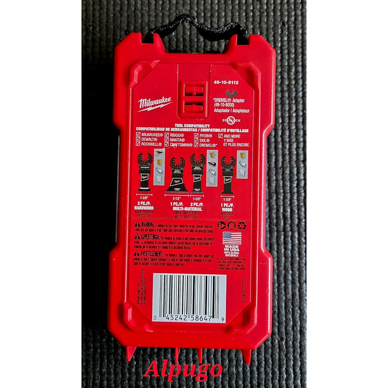 Kit de Hojas Multifuncional Milwaukee 0.25 kg 1 pieza