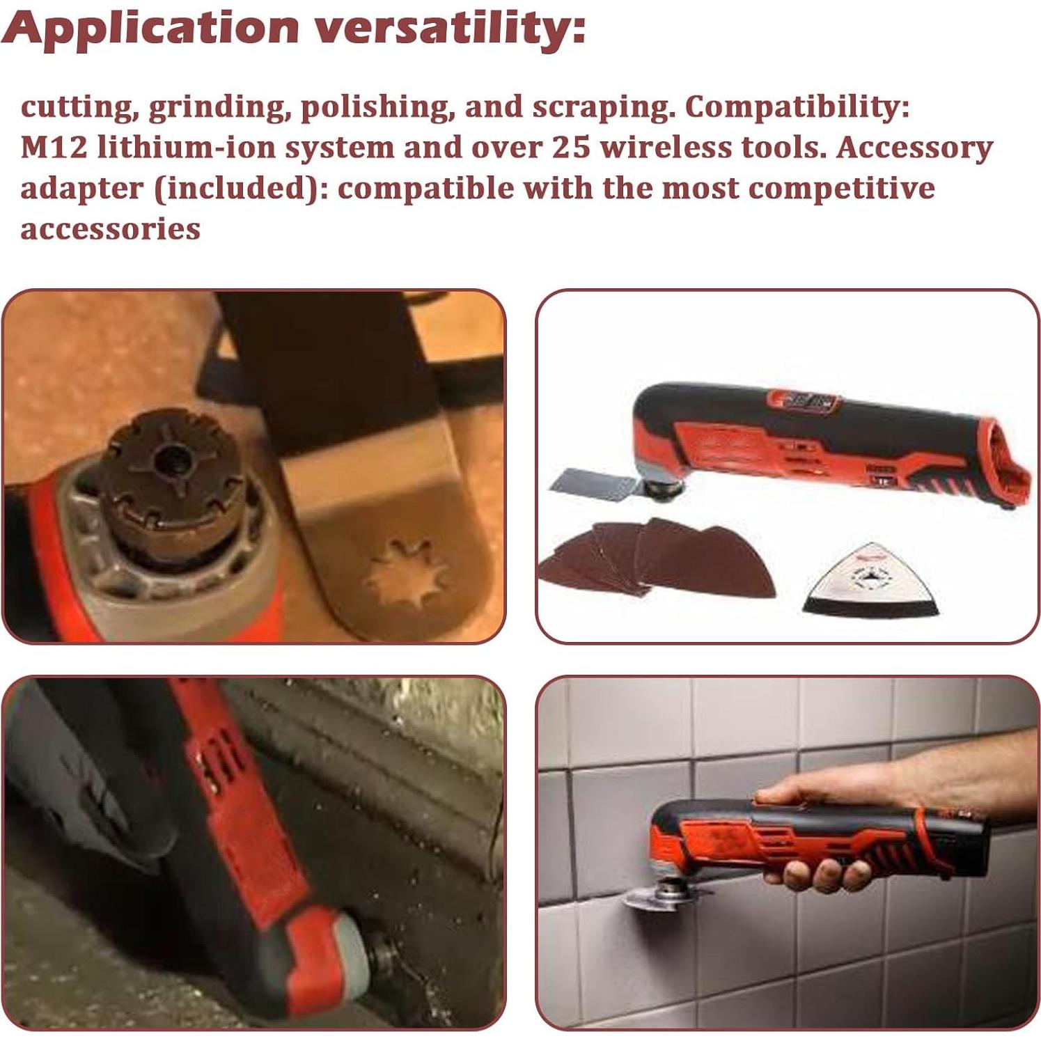 Adaptador Milwaukee 42-04-0730 para Herramientas Múltiples