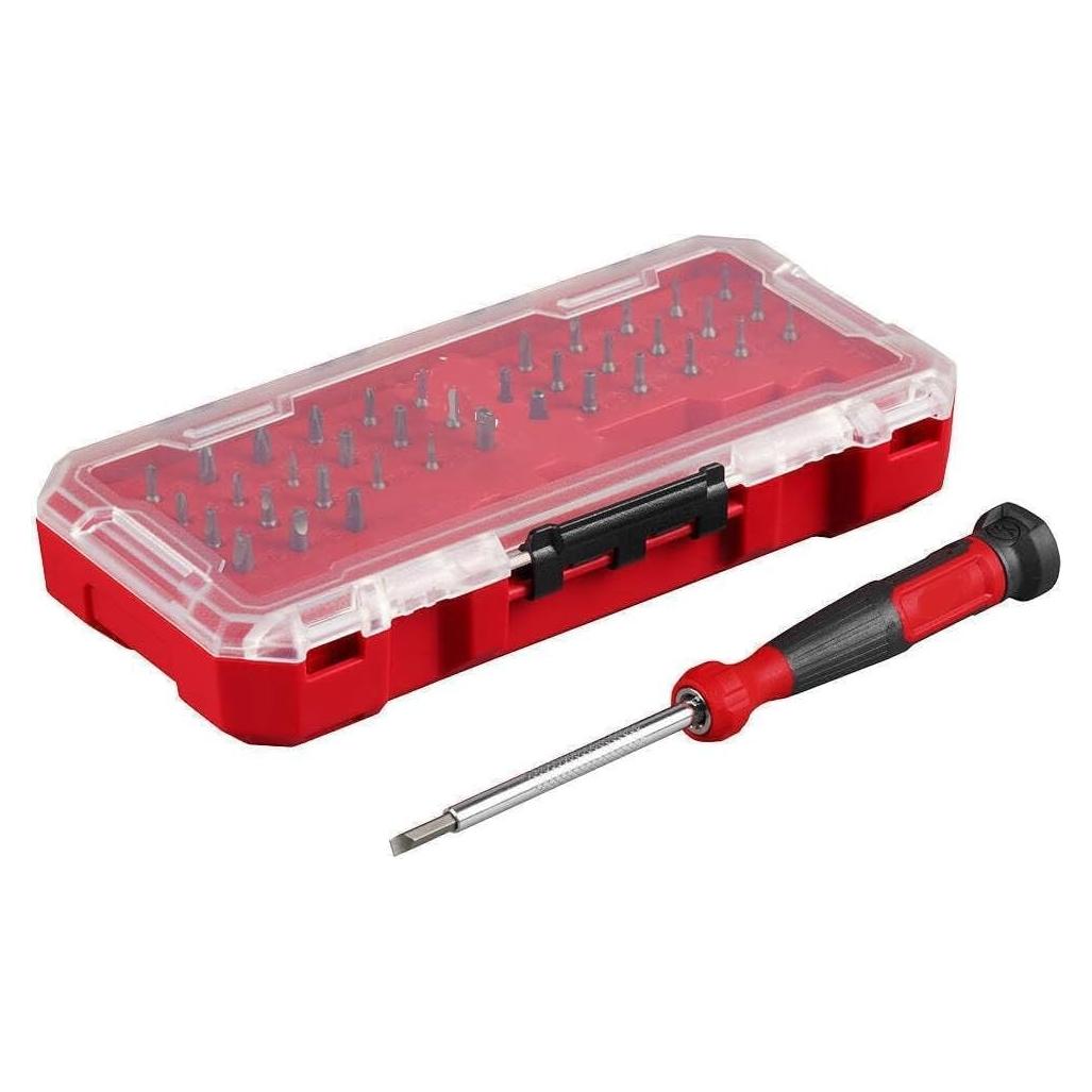 Juego de Destornilladores Milwaukee 39-en-1 Rojo y Negro