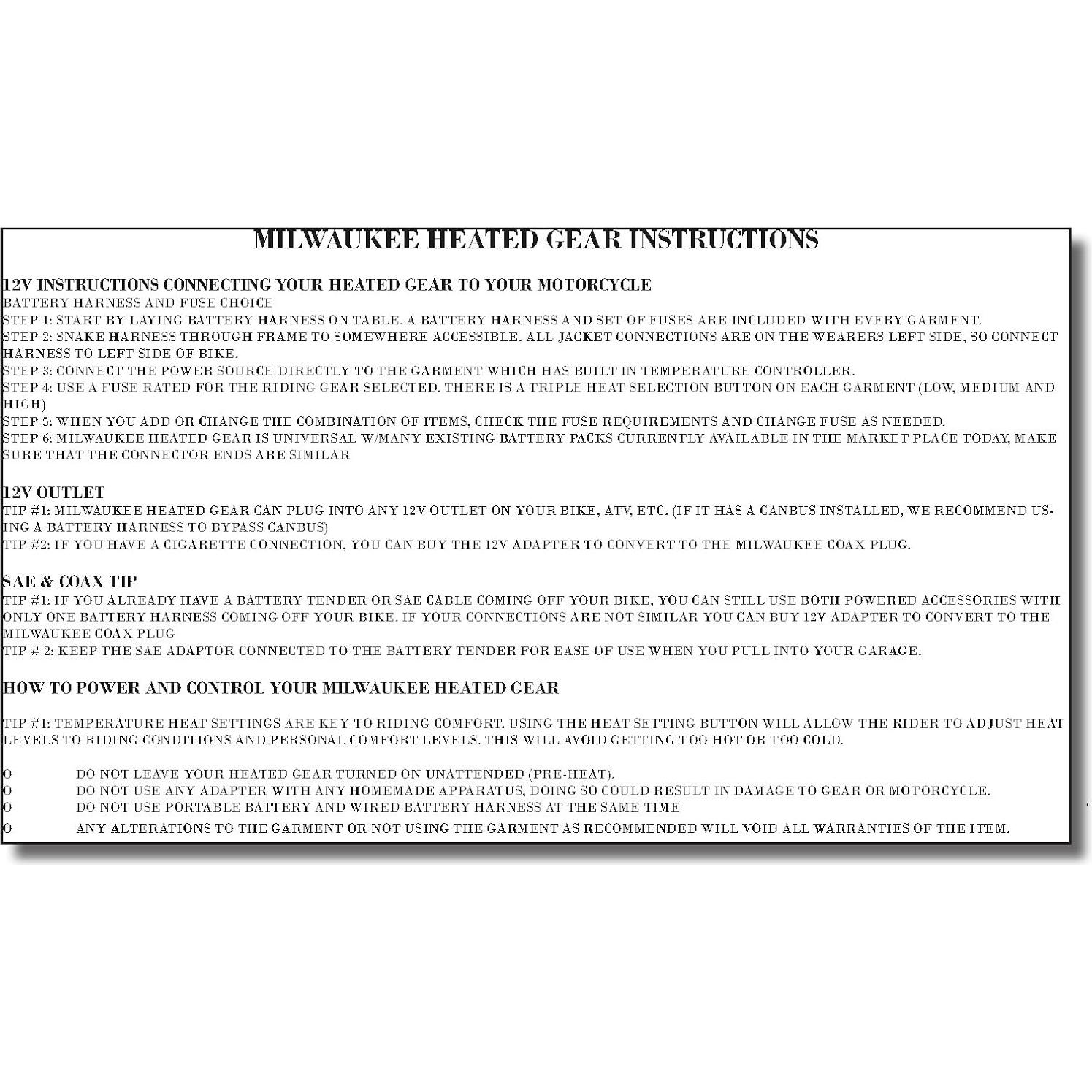 Milwaukee Leather Men's Vented Scooter Jacket with Heated Technolog