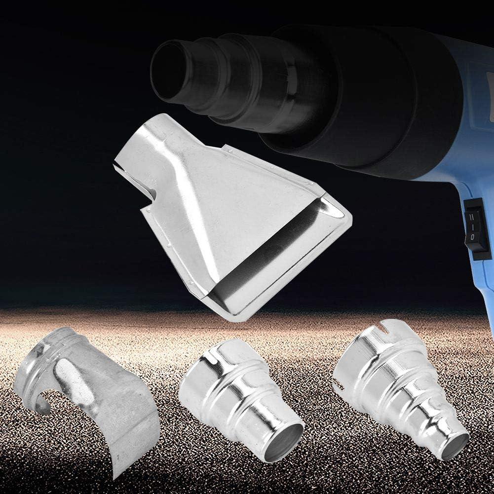 Heat Gun Tips,Mini Heat Gun Accessories,Heat Gun Nozzle 4Pcs Heat Gun Air Nozzles Electric Kit Accessories Industrial Tools Shrink Wrap
