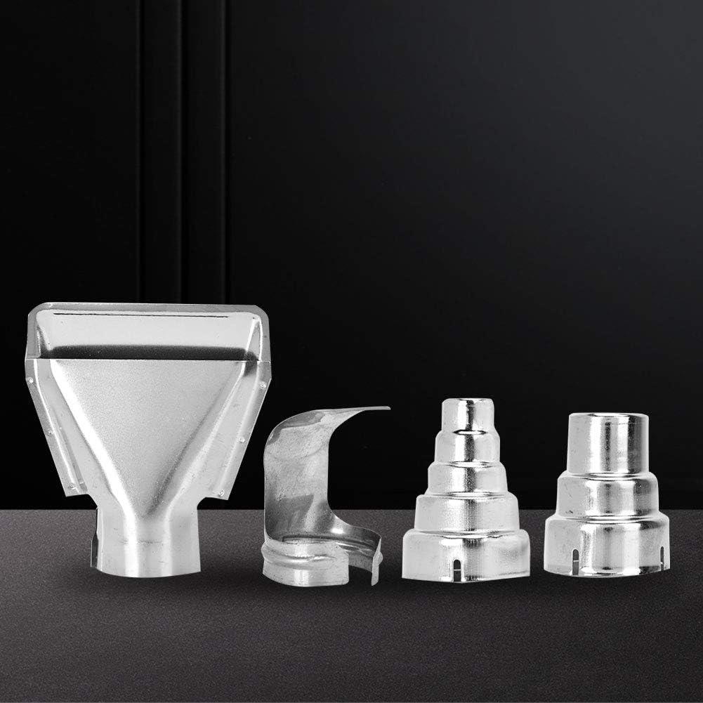 Heat Gun Tips,Mini Heat Gun Accessories,Heat Gun Nozzle 4Pcs Heat Gun Air Nozzles Electric Kit Accessories Industrial Tools Shrink Wrap