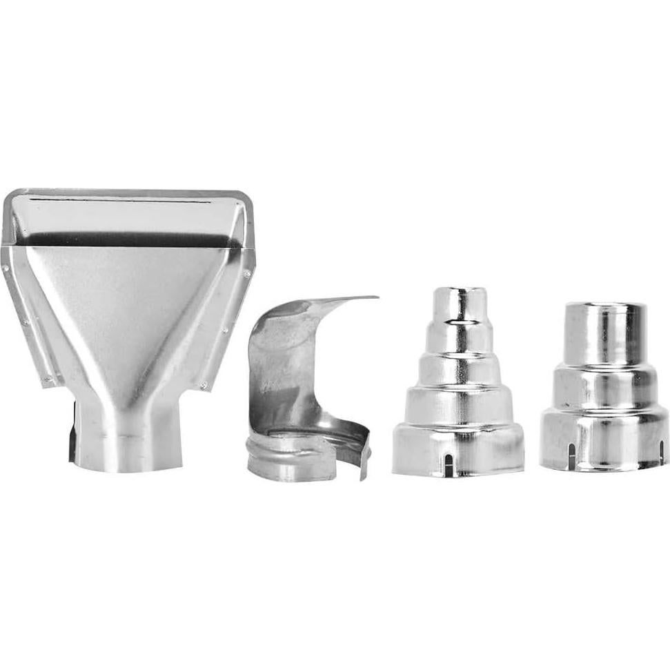 Heat Gun Tips,Mini Heat Gun Accessories,Heat Gun Nozzle 4Pcs Heat Gun Air Nozzles Electric Kit Accessories Industrial Tools Shrink Wrap