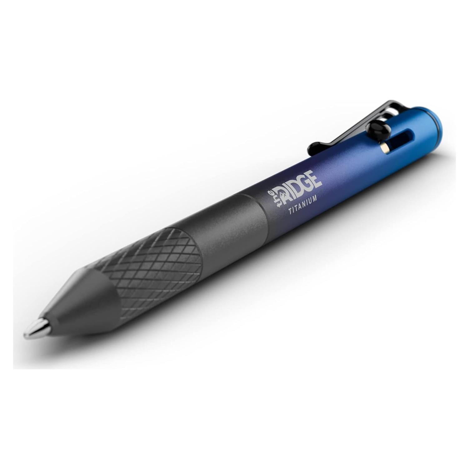 Bolígrafo The Ridge Retráctil de Metal con Agarre Texturizado