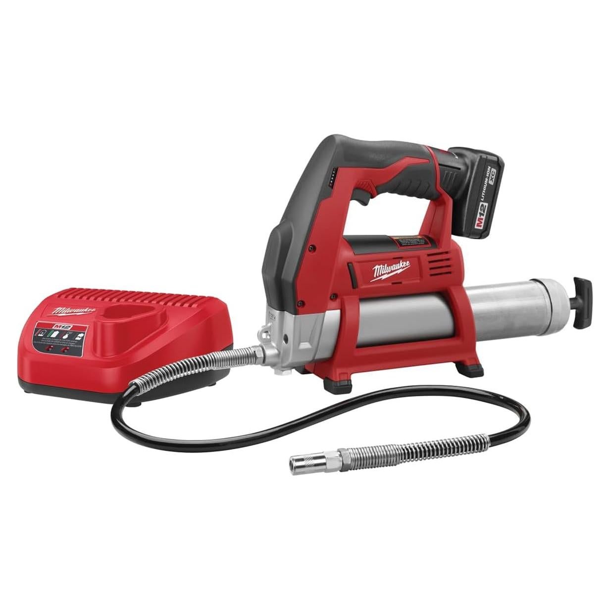 Pistola de Engrase Inalámbrica Milwaukee 2446-21XC 12V