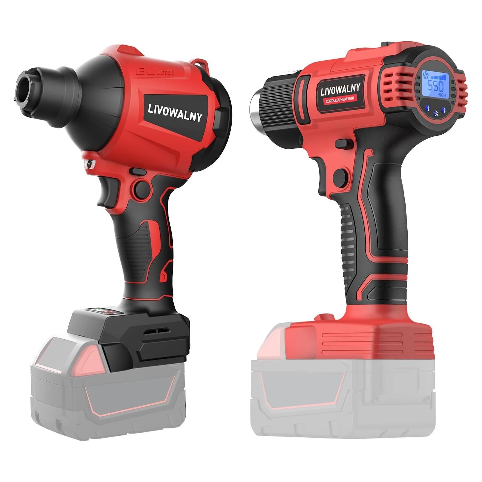 Soplete Inalámbrico Milwaukee 18V 350W Control T°