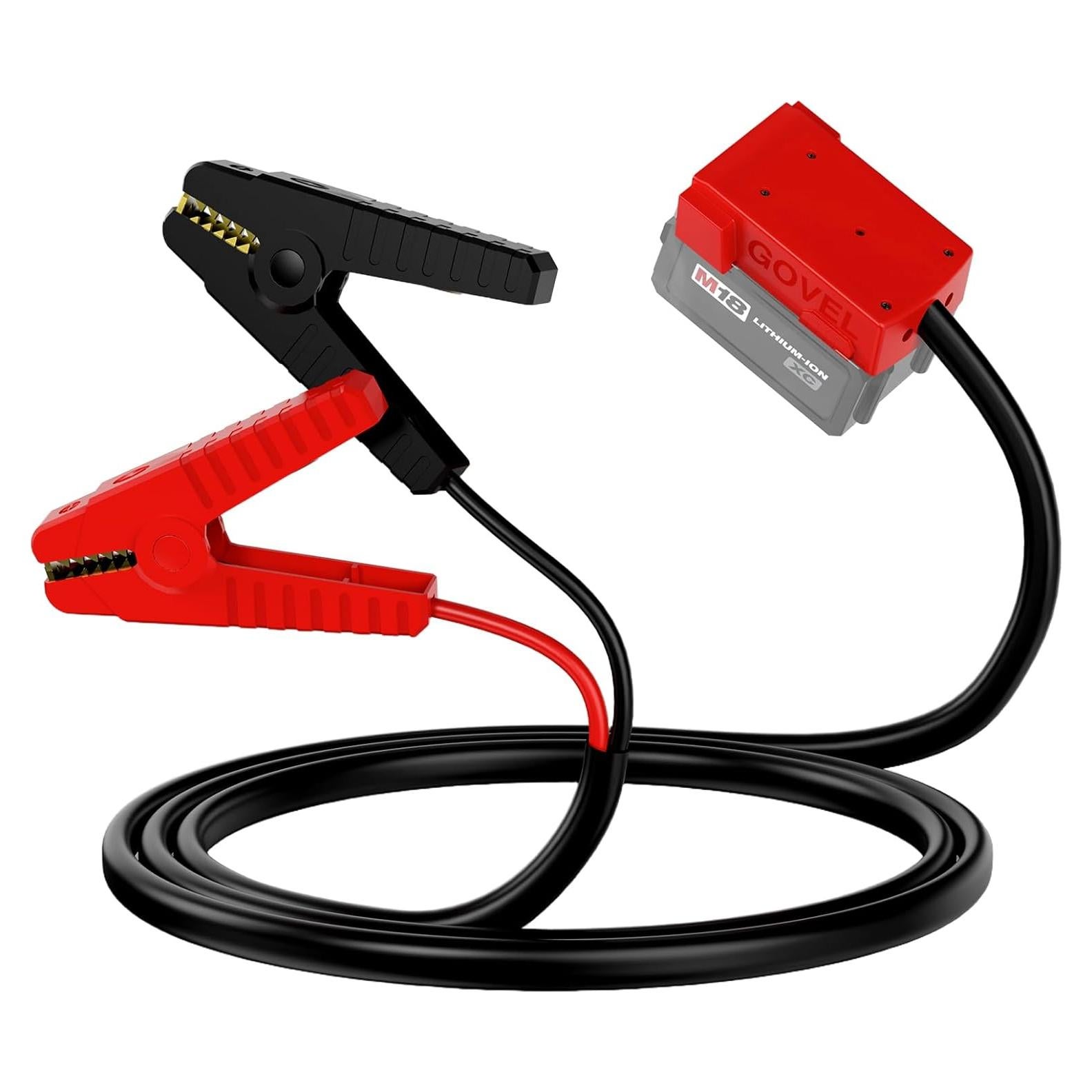 Cables de Arranque Govel M18 18V 2m para Coche y Moto