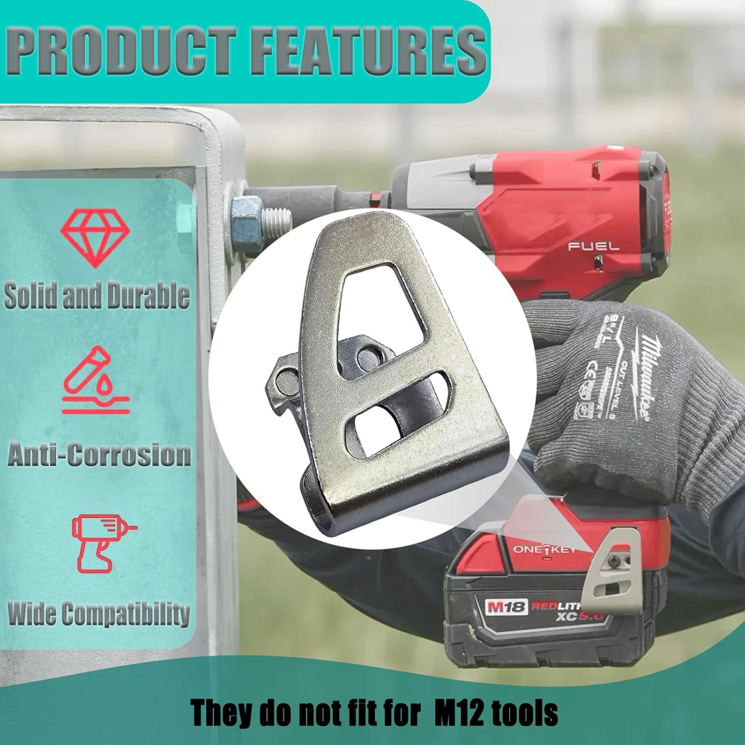 Clip de Cintura KIAPIEBIO 42-70-2653 para Taladros Milwaukee