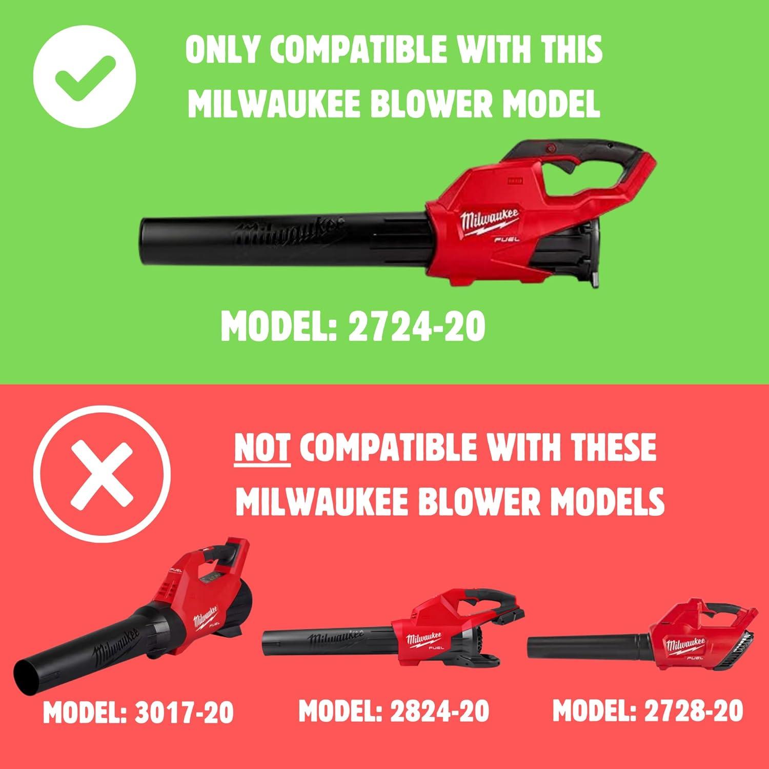 Soporte de Pared Milwaukee M18 para Soplador de Hojas