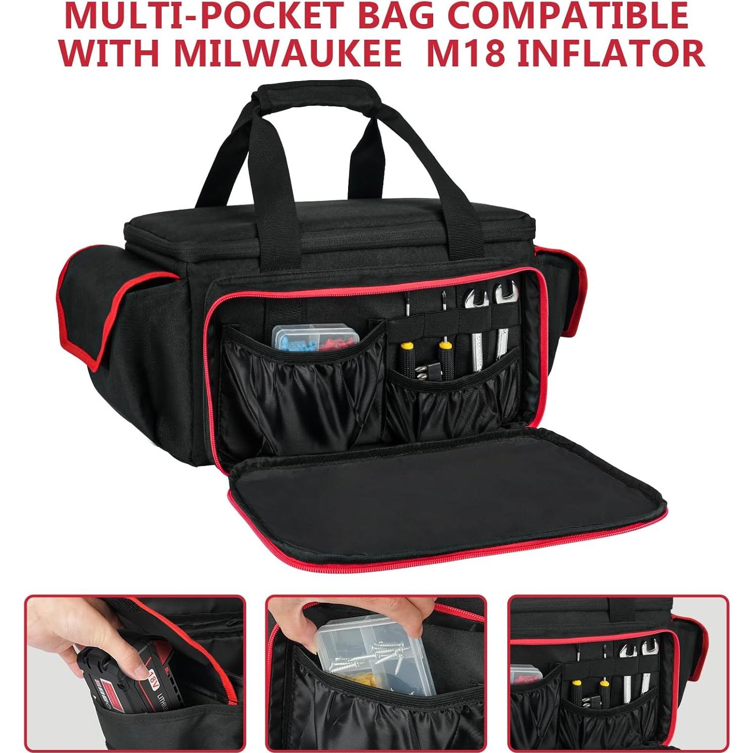 Bolsa de Compresor de Aire ZIOZERTT para Milwaukee M18