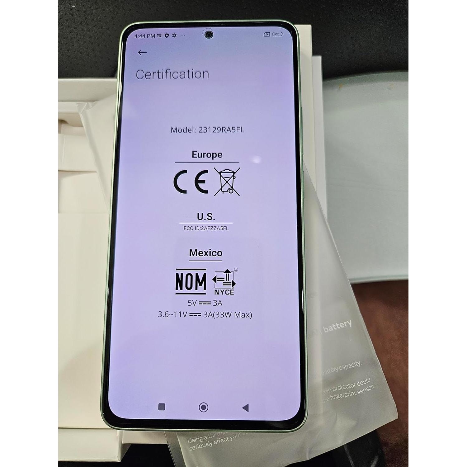 Xiaomi Redmi Note 13 4G LTE 256GB 8GB 108MP Pantalla 6.67"