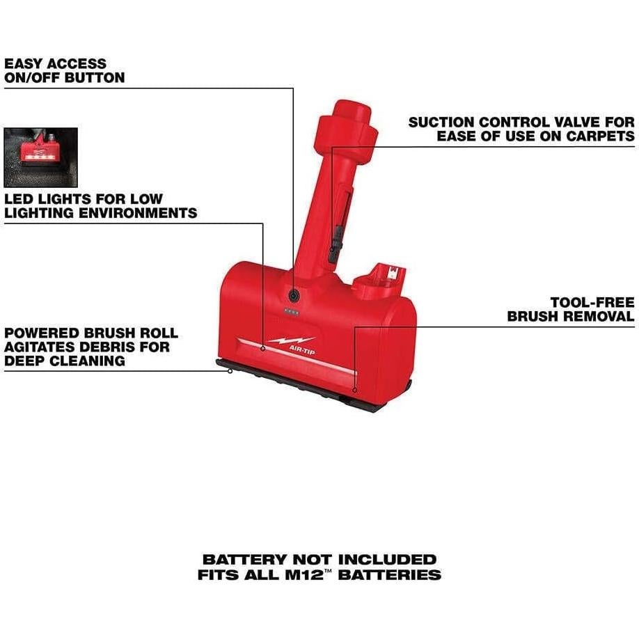 Boquilla Aspiradora Húmeda/Seca SHISHUVIN 0980-20 15,24 cm