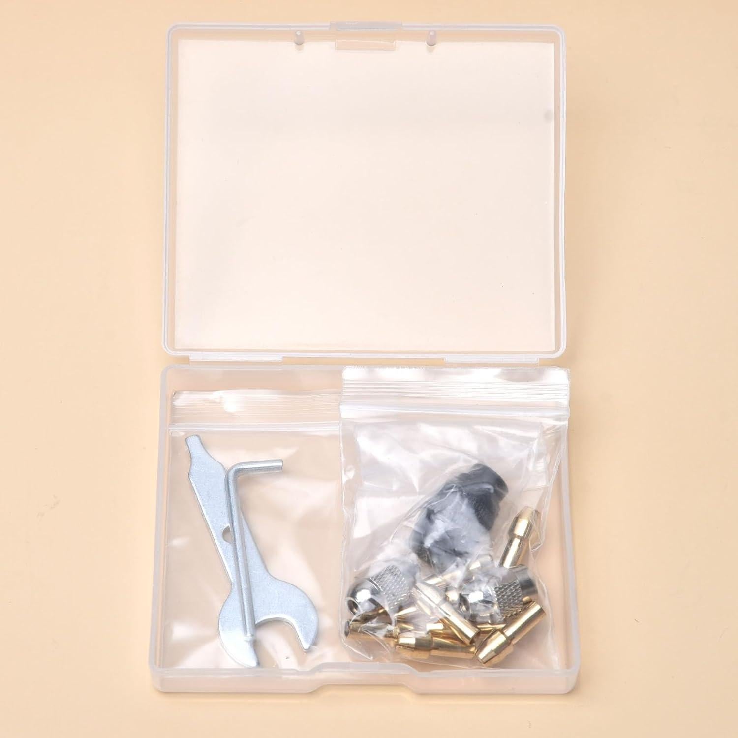 Juego de Mandriles Sin Llave YURINWOO 15 Pcs 0.8-3.2mm