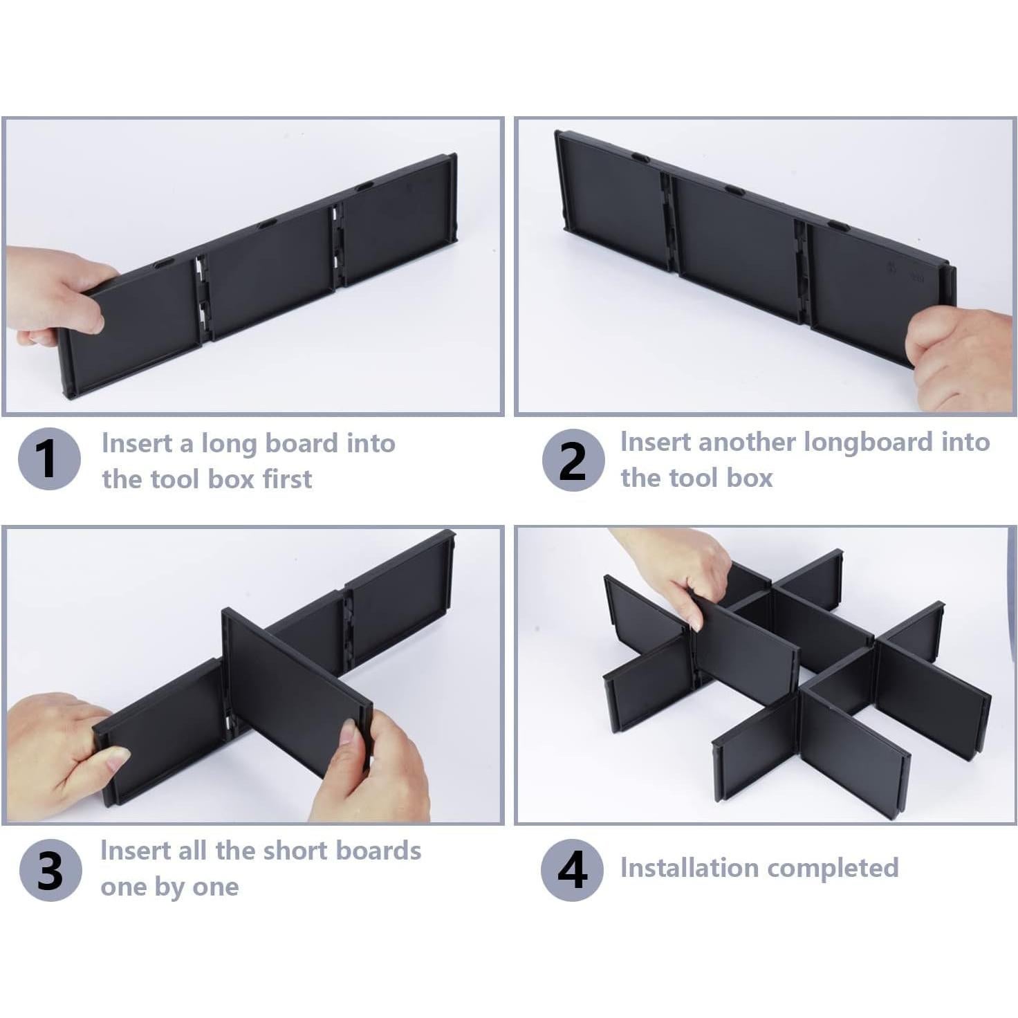 Divisores de Cajón Milwaukee Packout 48-22-8473 Ajustables