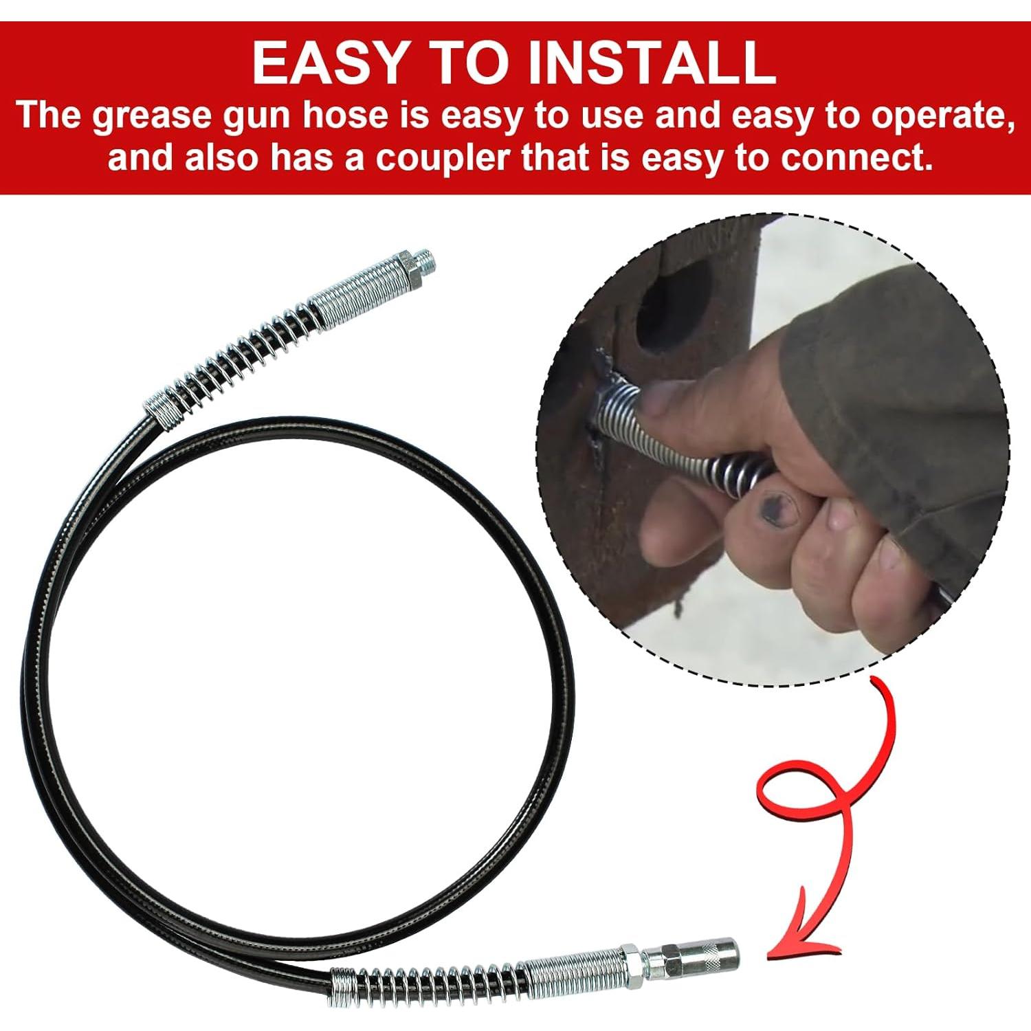 Manguera de Grasa VIDABTE 121,92 cm 49-16-2647 Compatible M18