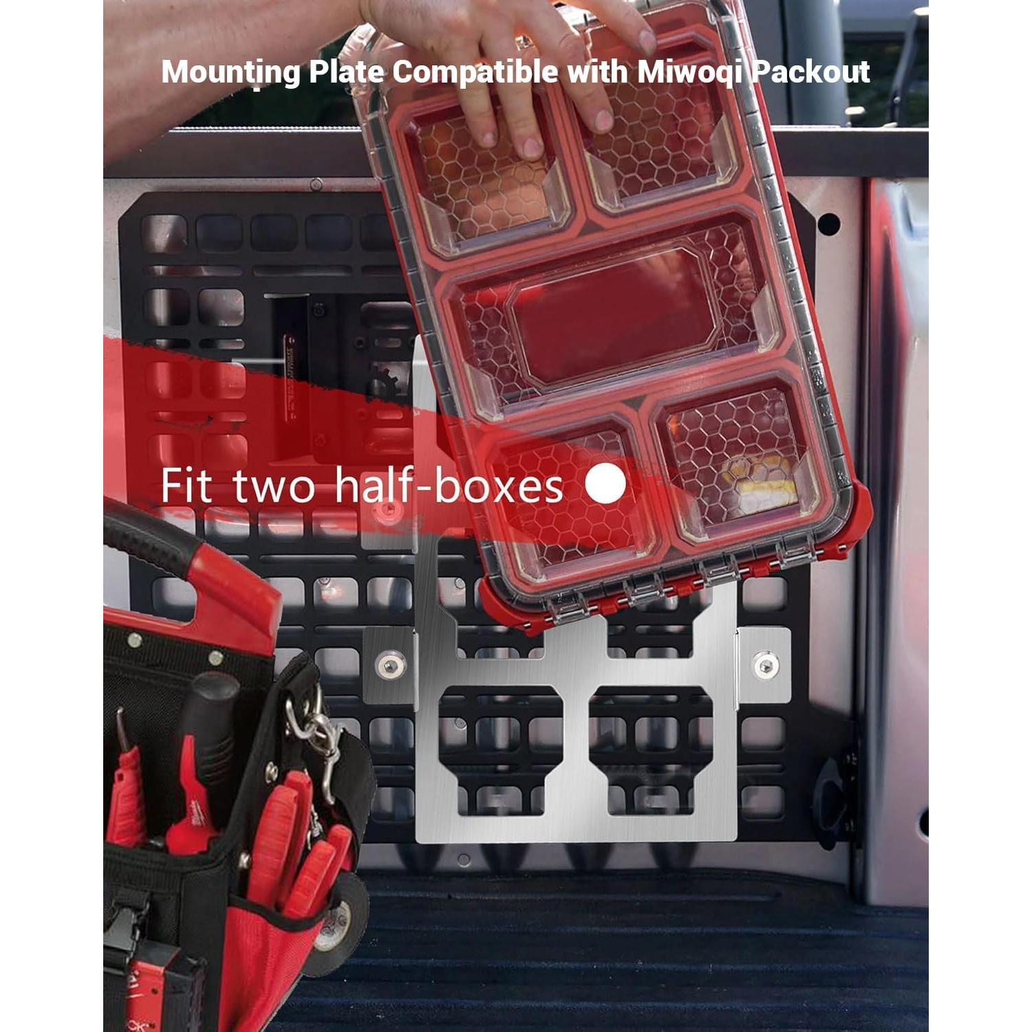 Placa de Montaje KILILOGE para Cajas Miwoqi 20,32 cm