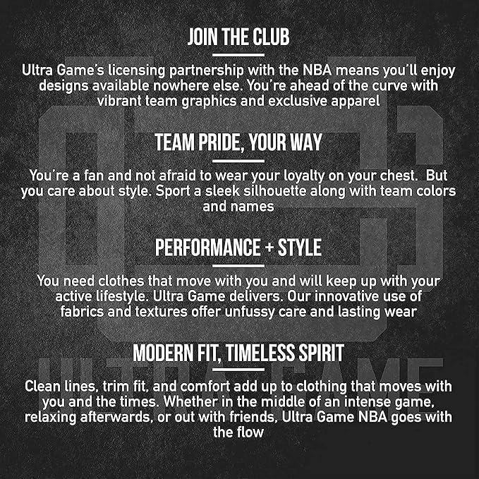 Ultra Game Men's NBA Official Soft Air Mesh Ultimate Basketball Shorts - OG Fit