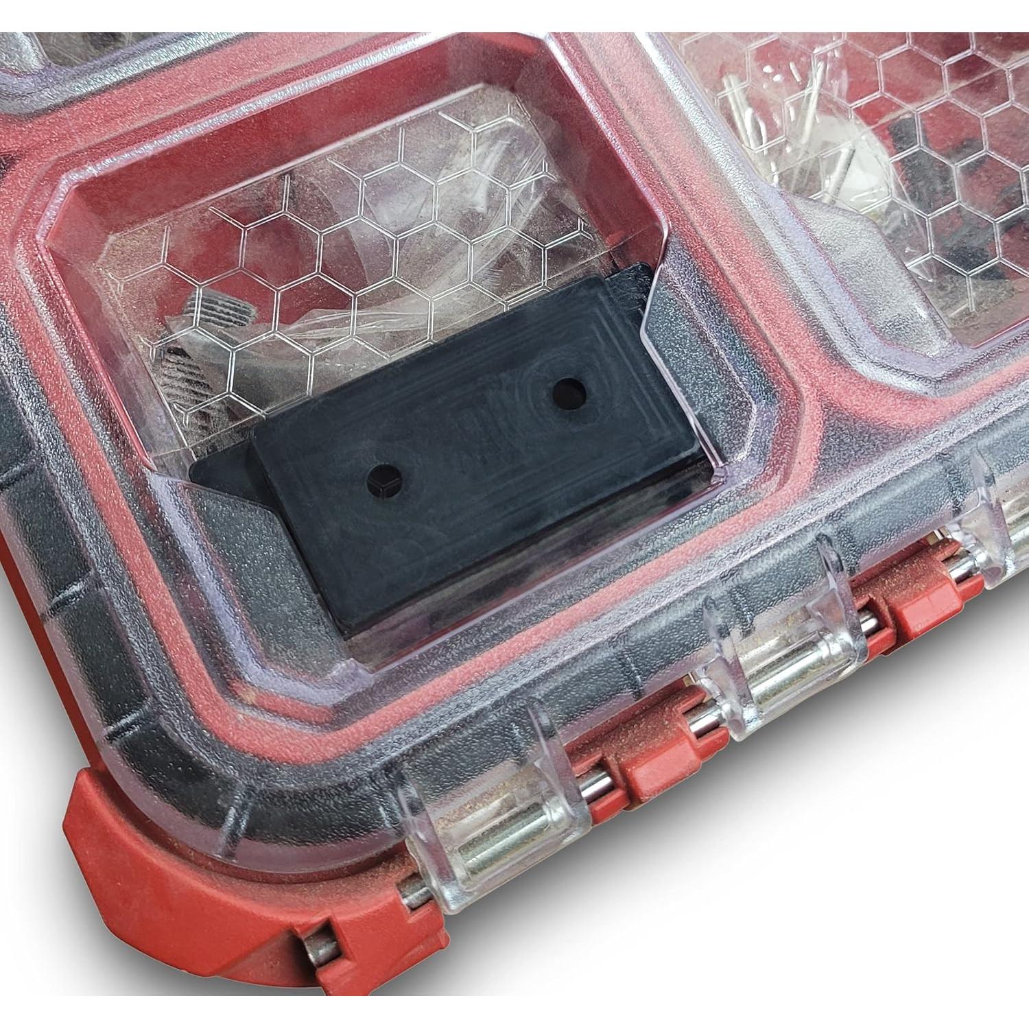 Placas de Montaje Milwaukee Packout | 10 Piezas | Negro