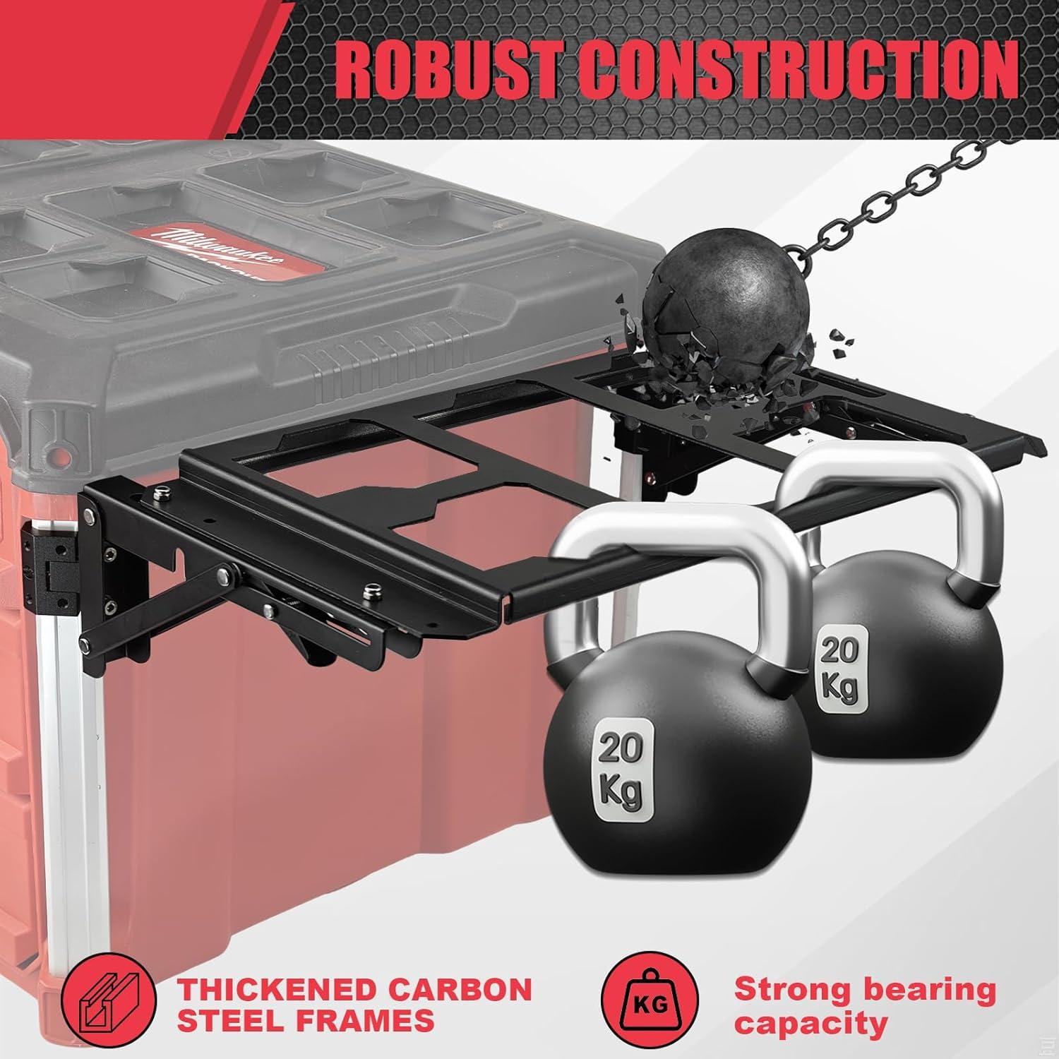 Soporte Plegable BPOPO para Caja Herramientas Milwaukee Packout