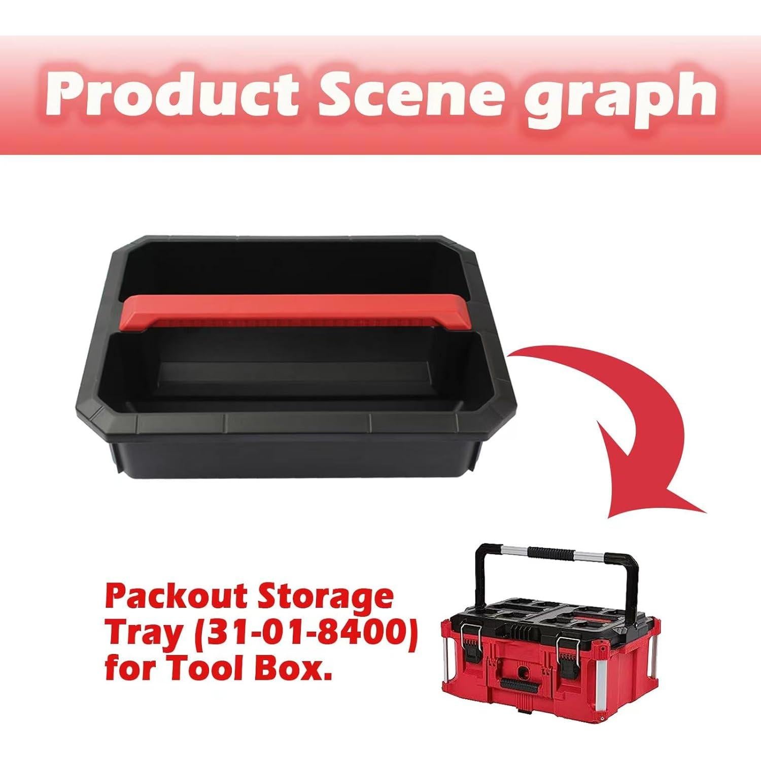 Bandeja de Almacenamiento Packout Follde 31-01-8400 33,24x24,99cm