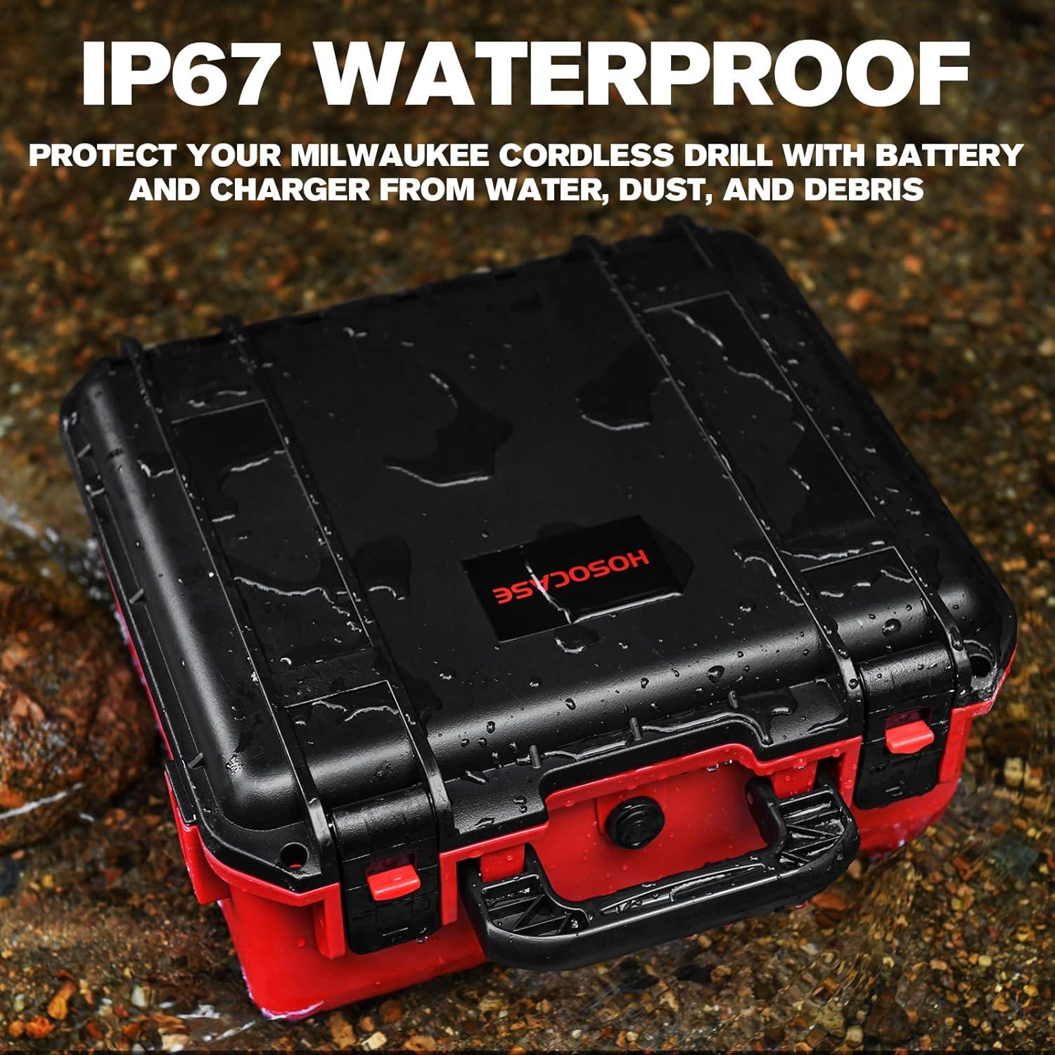 Estuche para Taladro Milwaukee M18 - Protección IP67