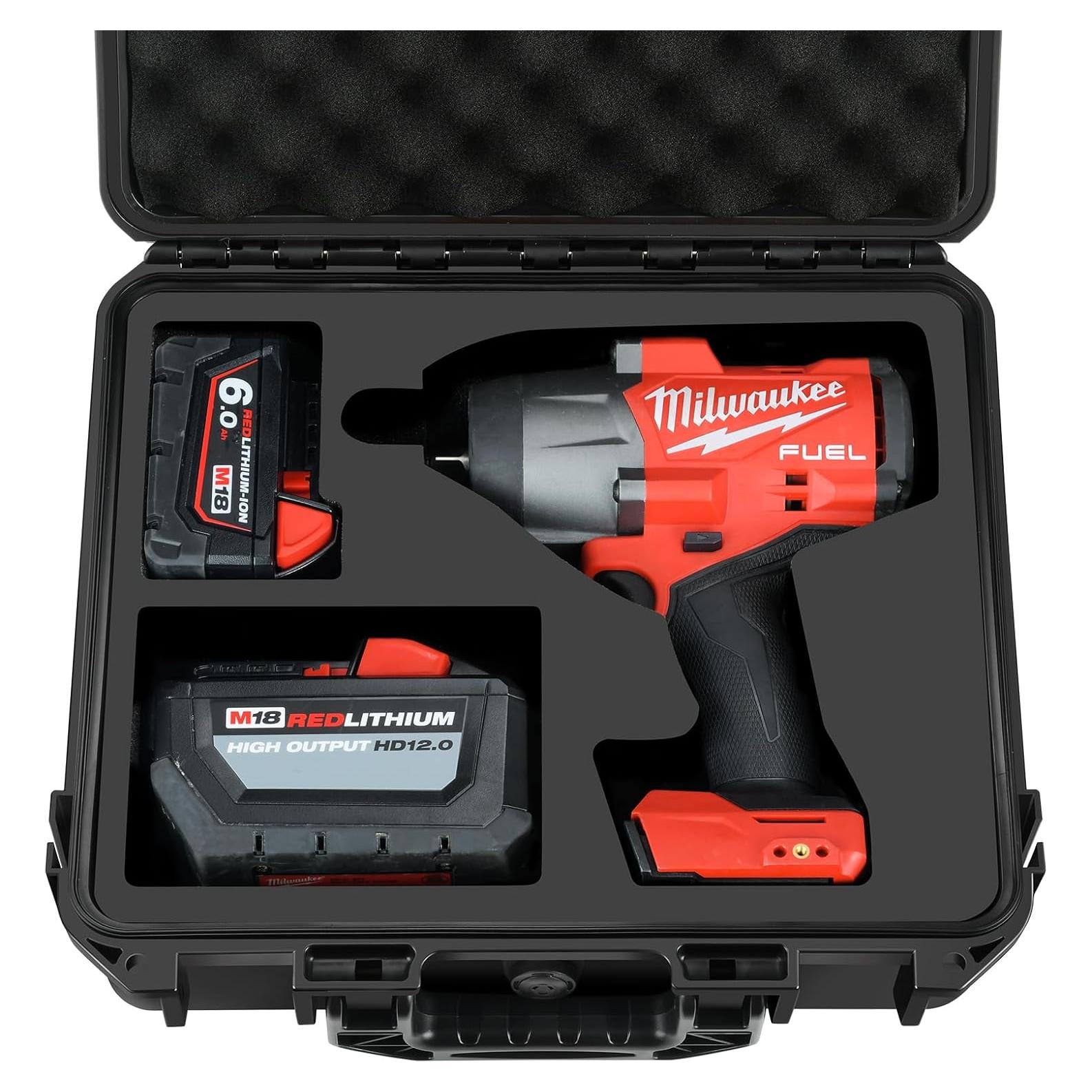 Caja Dura Impermeable LOTOCASE para Llave Milwaukee M18