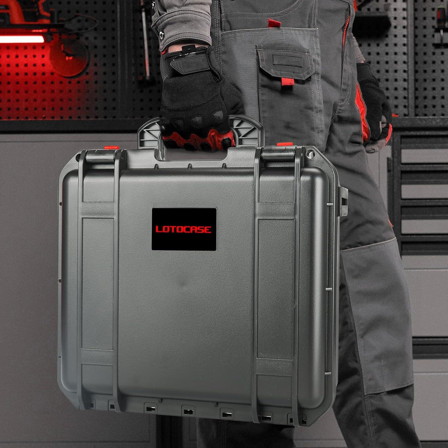 Caja Dura Impermeable LOTOCASE para Llave Milwaukee M18