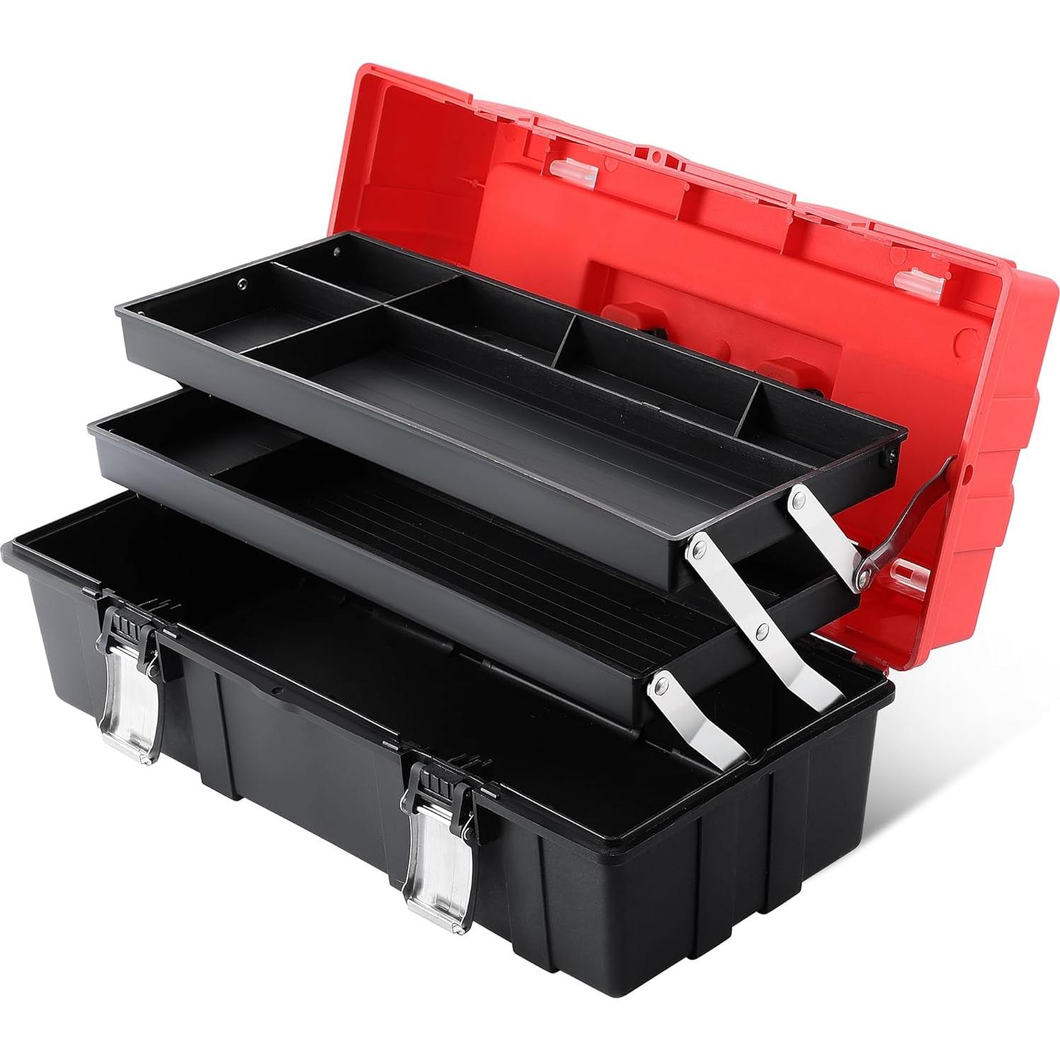 Caja de Herramientas MAXPOWER 40.64 cm Plegable 3 Capas