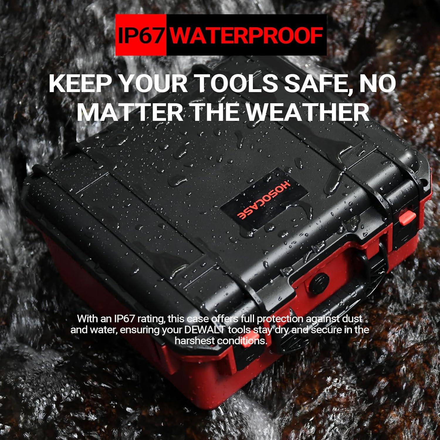 Estuche HOSOCASE para Llaves de Impacto Milwaukee IP67