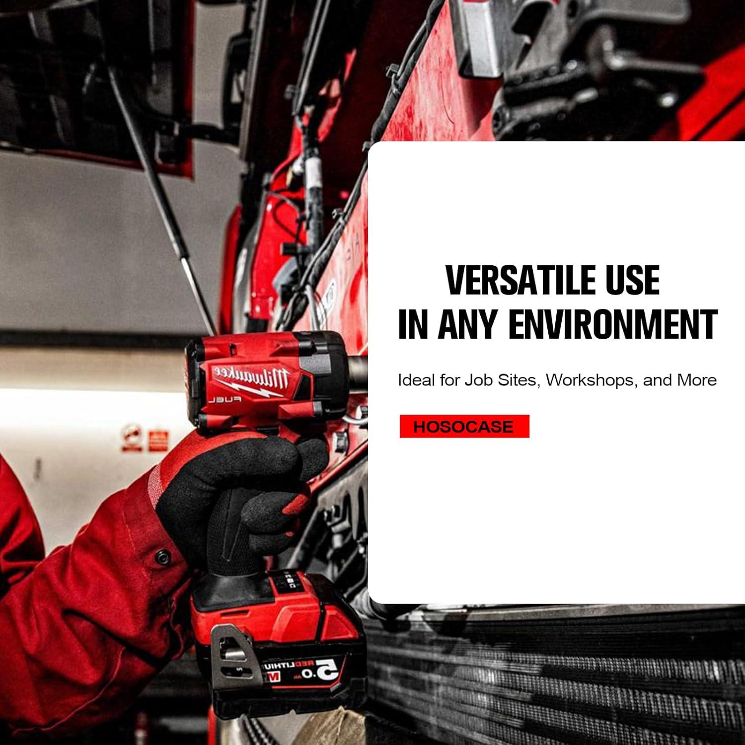 Estuche HOSOCASE para Llaves de Impacto Milwaukee IP67