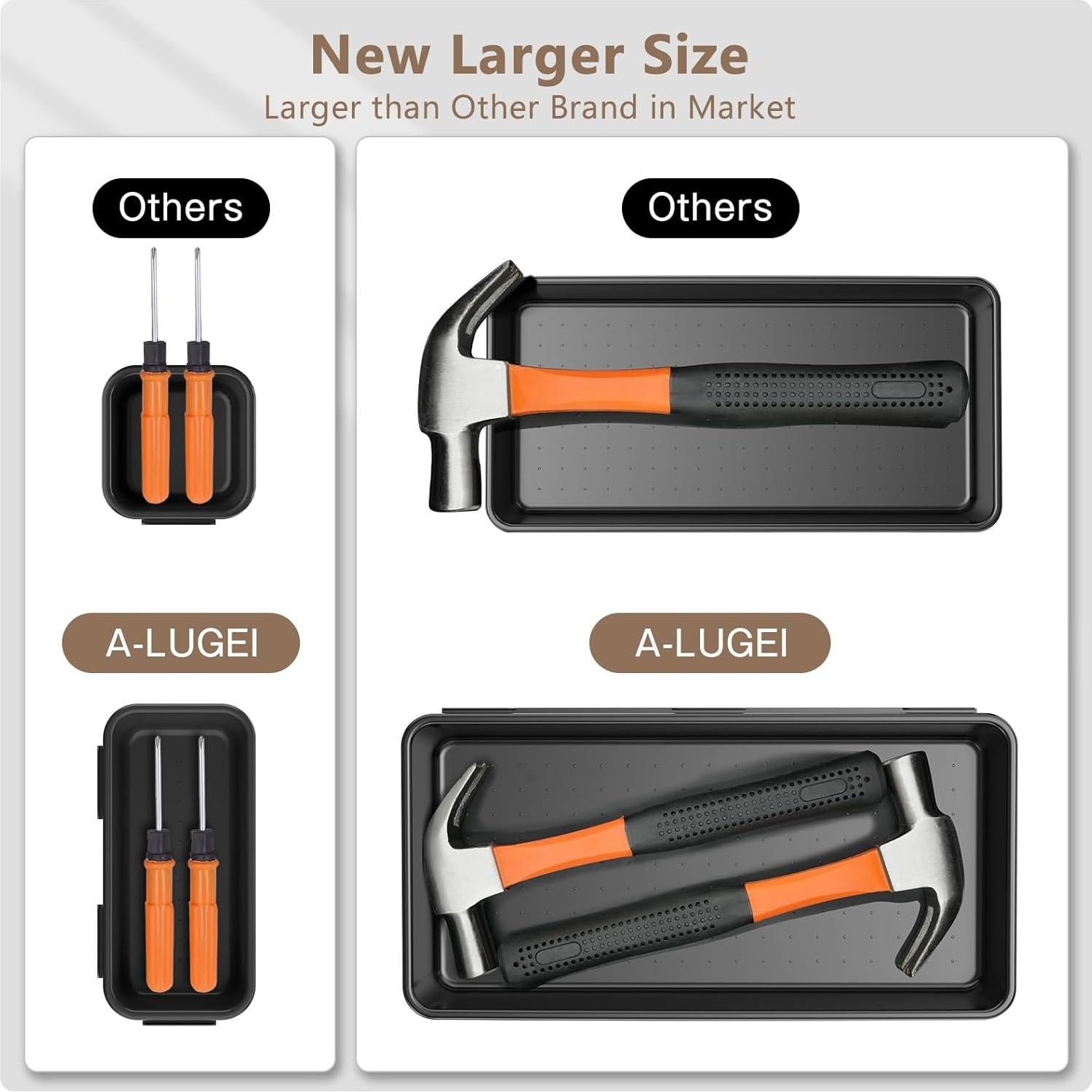 Organizador de Herramientas A-LuGei 69 Piezas 5 Tamaños