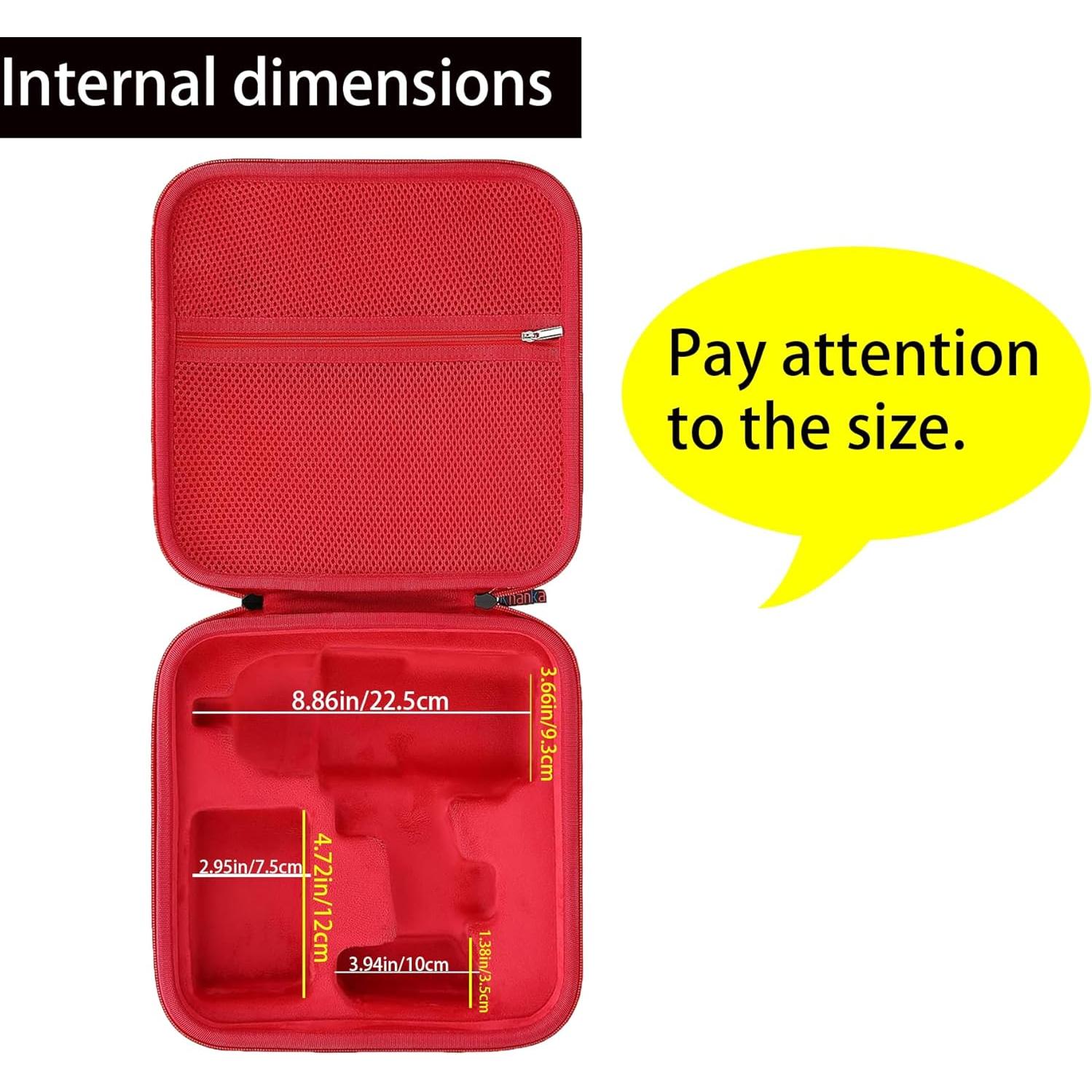 Funda Dura Khanka para Milwaukee 2767-20 M18 1/2" Impacto