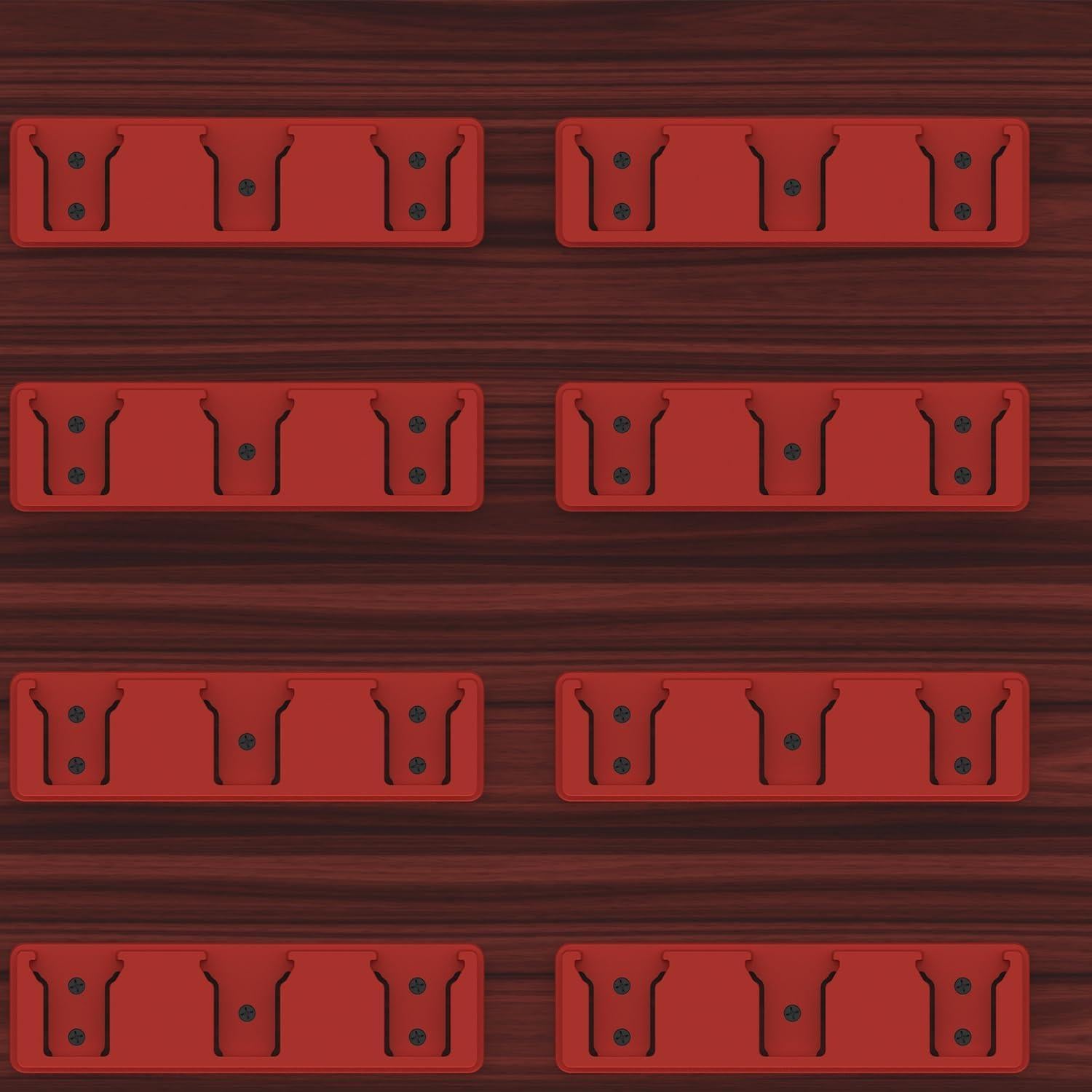 Soporte de Batería Milwaukee 18V SZWJT-LV 4 Piezas Rojo