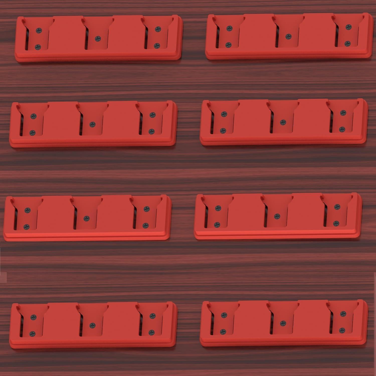 Soporte de Batería Milwaukee 18V SZWJT-LV 4 Piezas Rojo