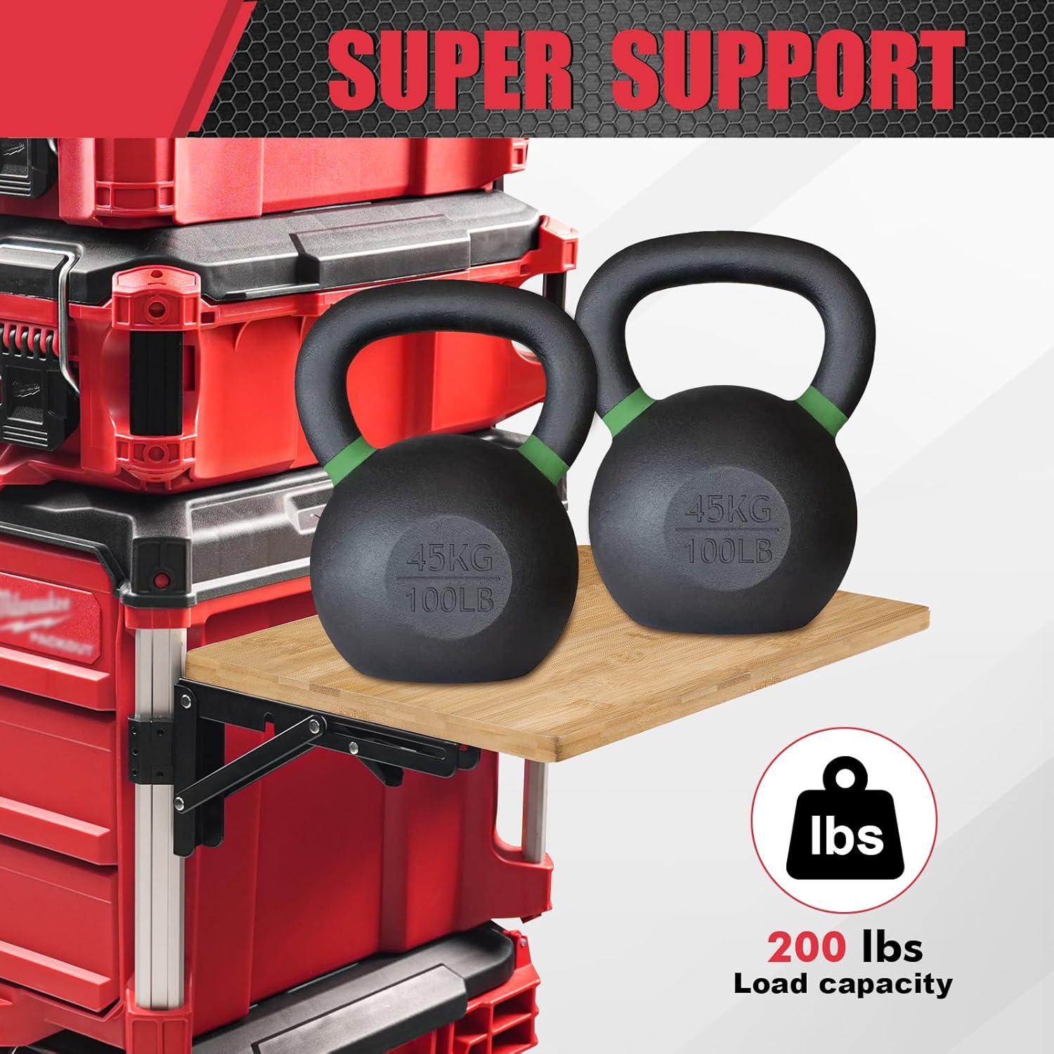 Mesa Plegable BPOPO para Milwaukee Packout 40x25 cm