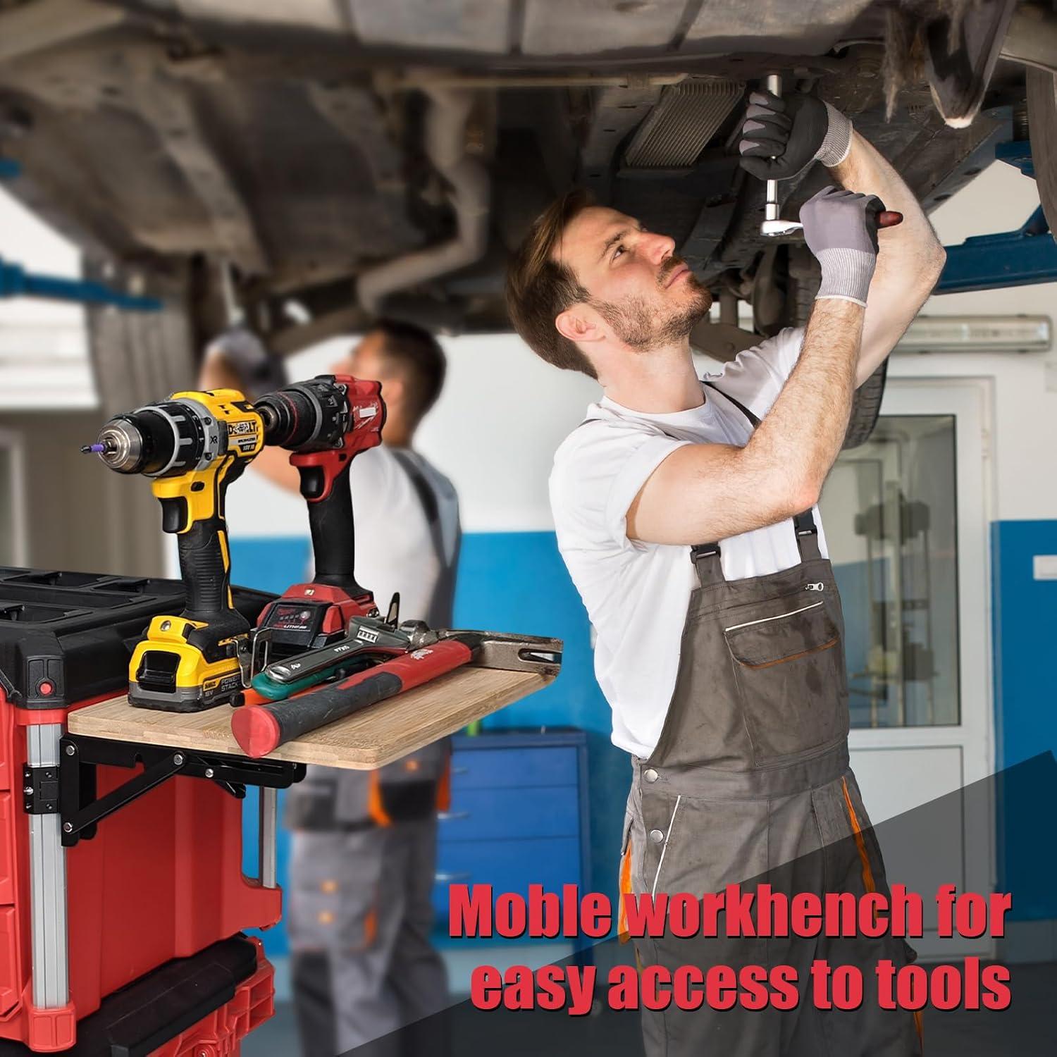 Mesa Plegable BPOPO para Milwaukee Packout 40x25 cm