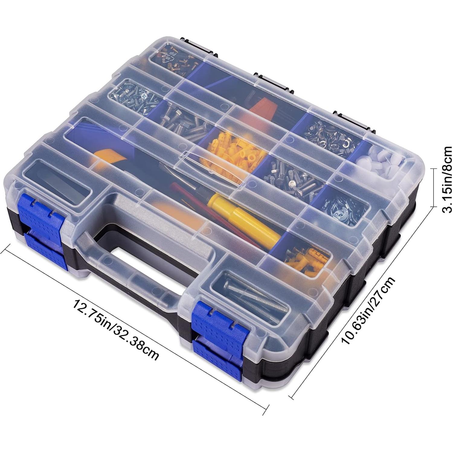 Caja de Almacenamiento AIDY-PRO 34 Compartimentos Doble Lado