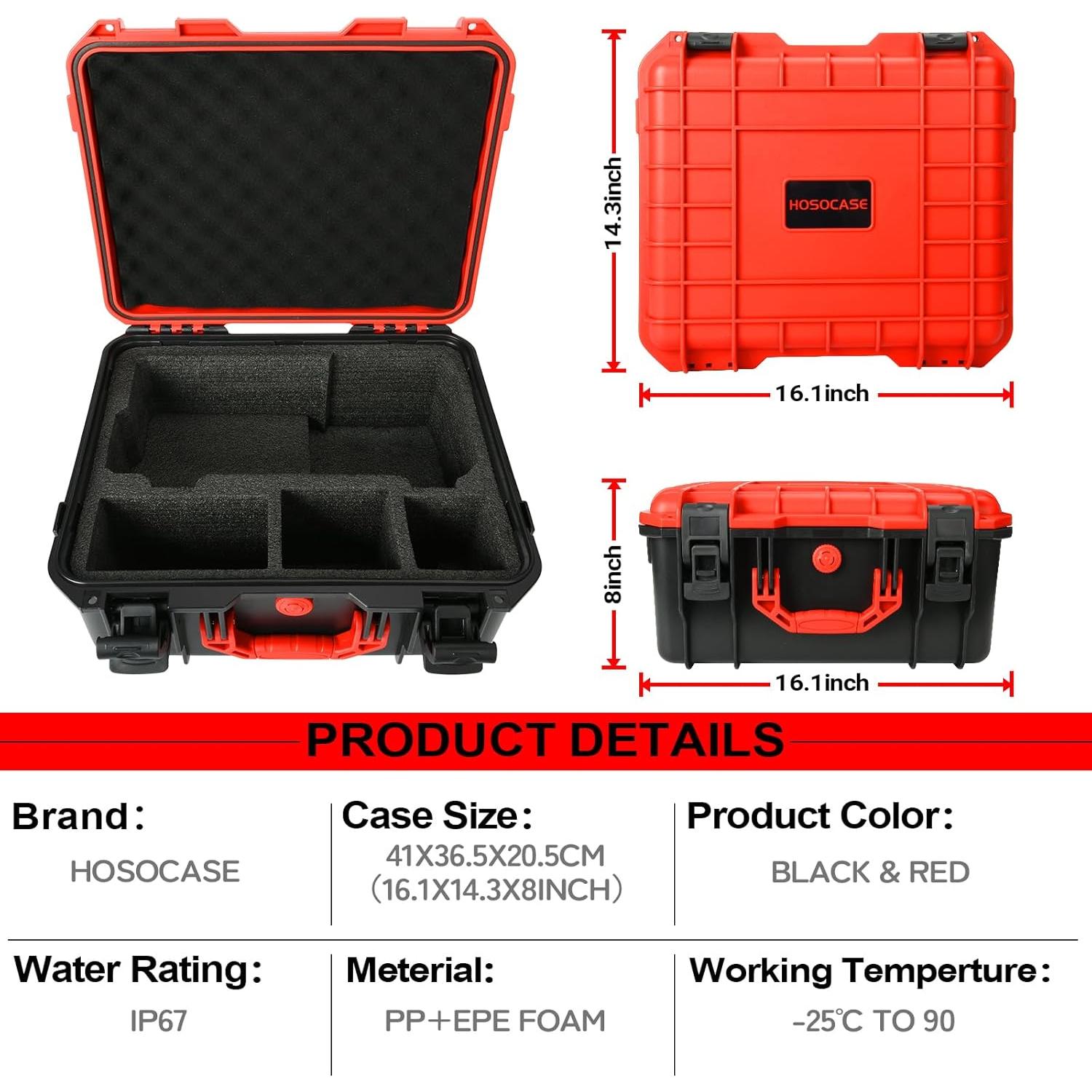 Funda Dura Impermeable HOSOCASE para Inflador Milwaukee M18