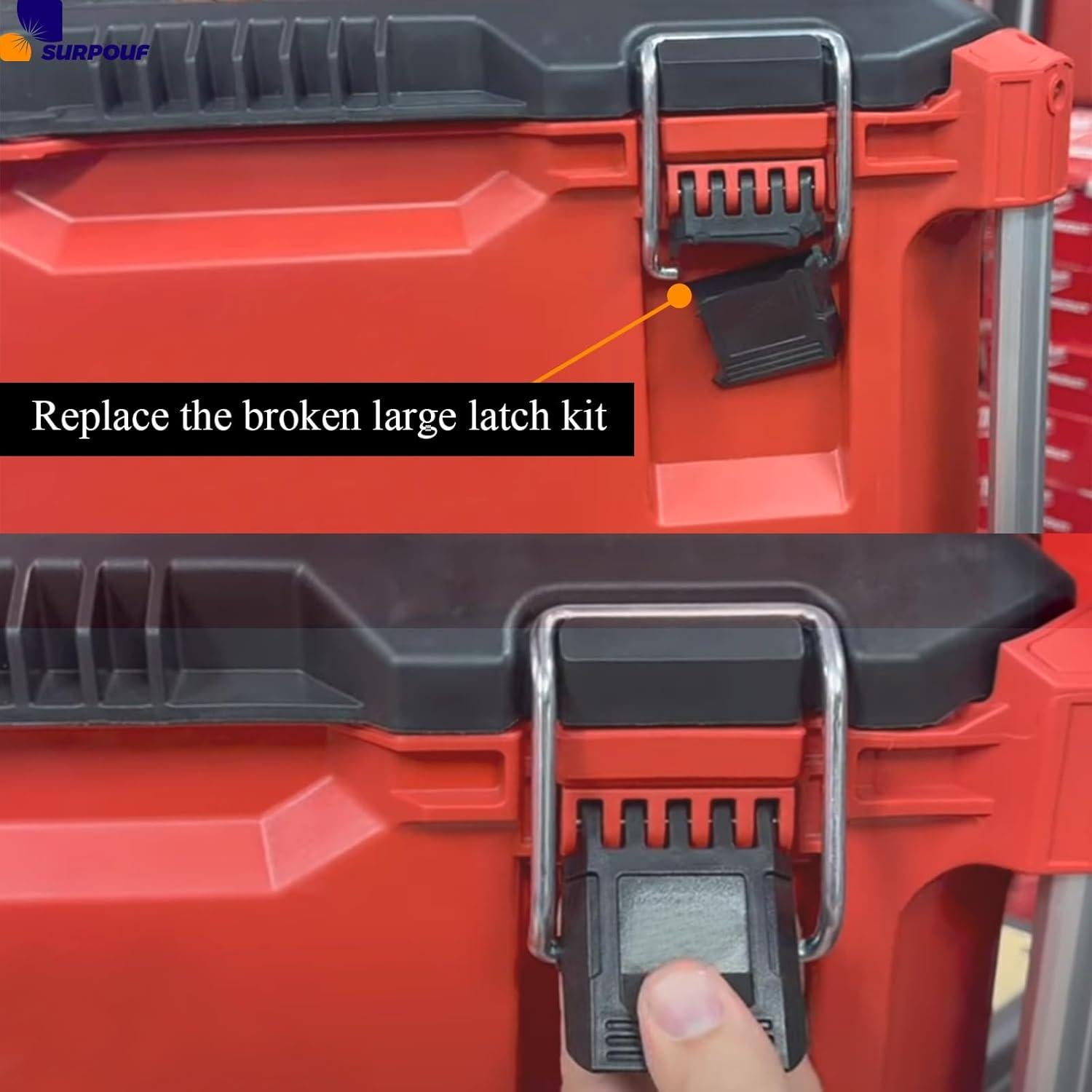 Kit de Pestillo Grande SURPOUF 44-20-8400 para Caja de Herramientas