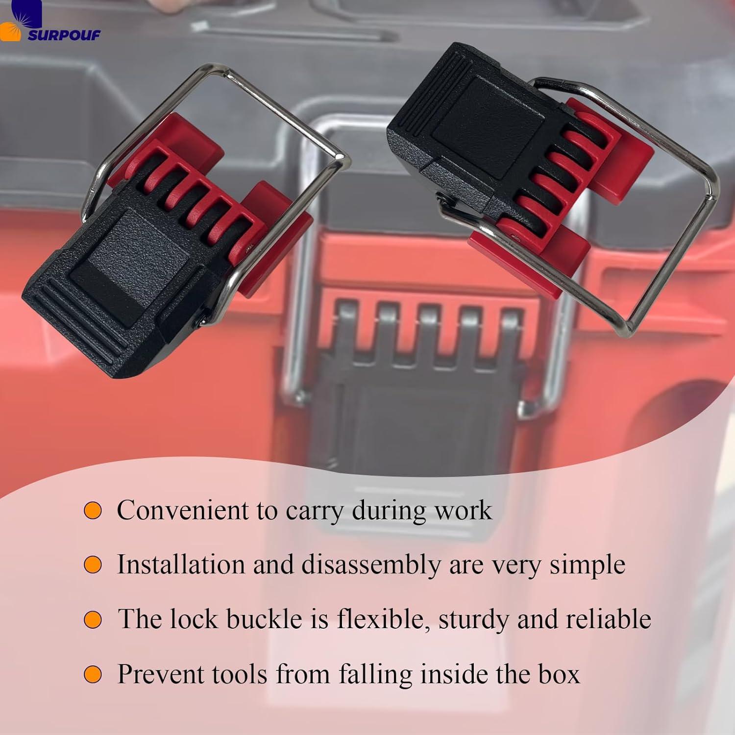 Kit de Pestillo Grande SURPOUF 44-20-8400 para Caja de Herramientas